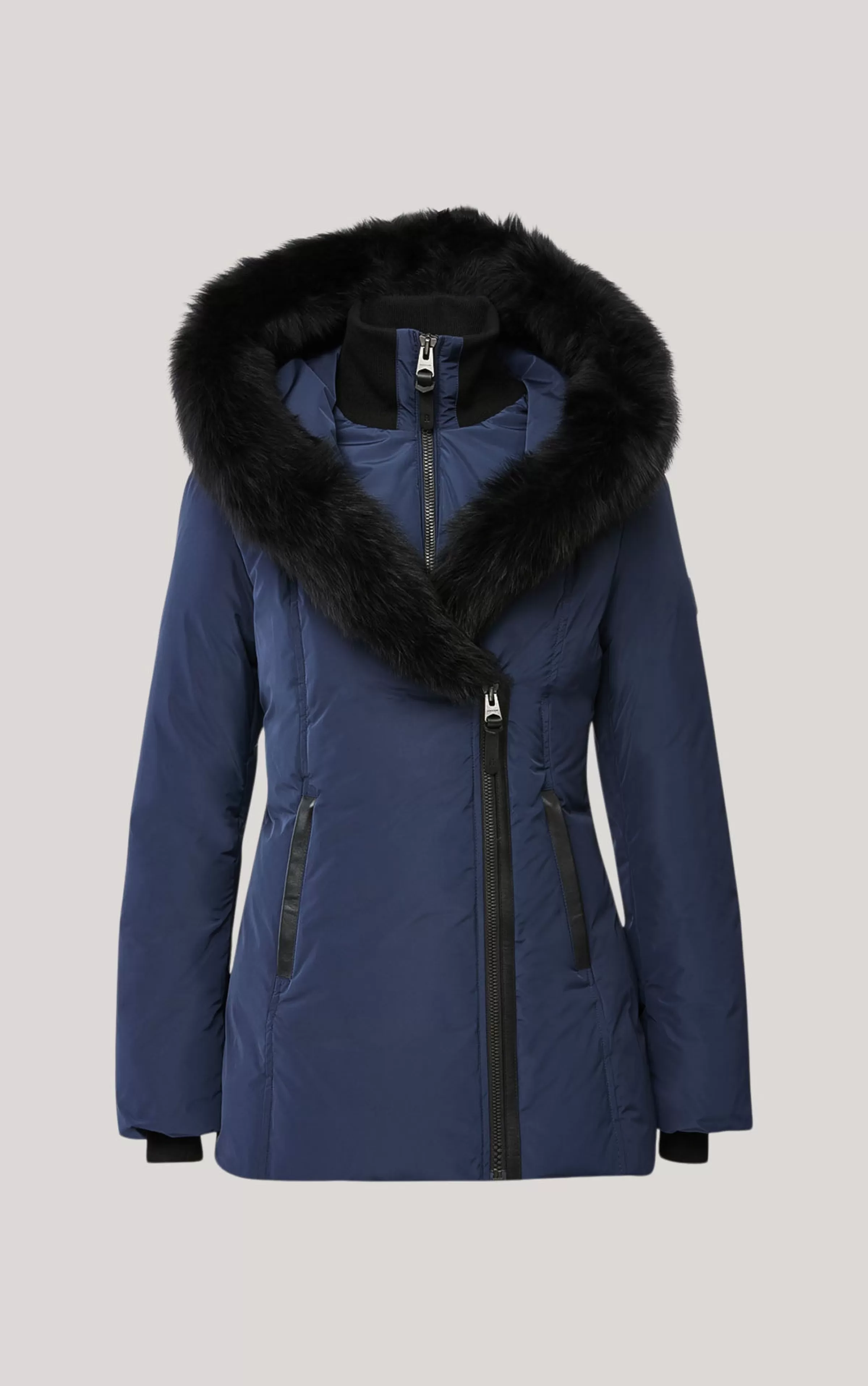 Adali, Down Coat With Sheepskin Signature Collar For Ladies | ® US | Mackage Discount