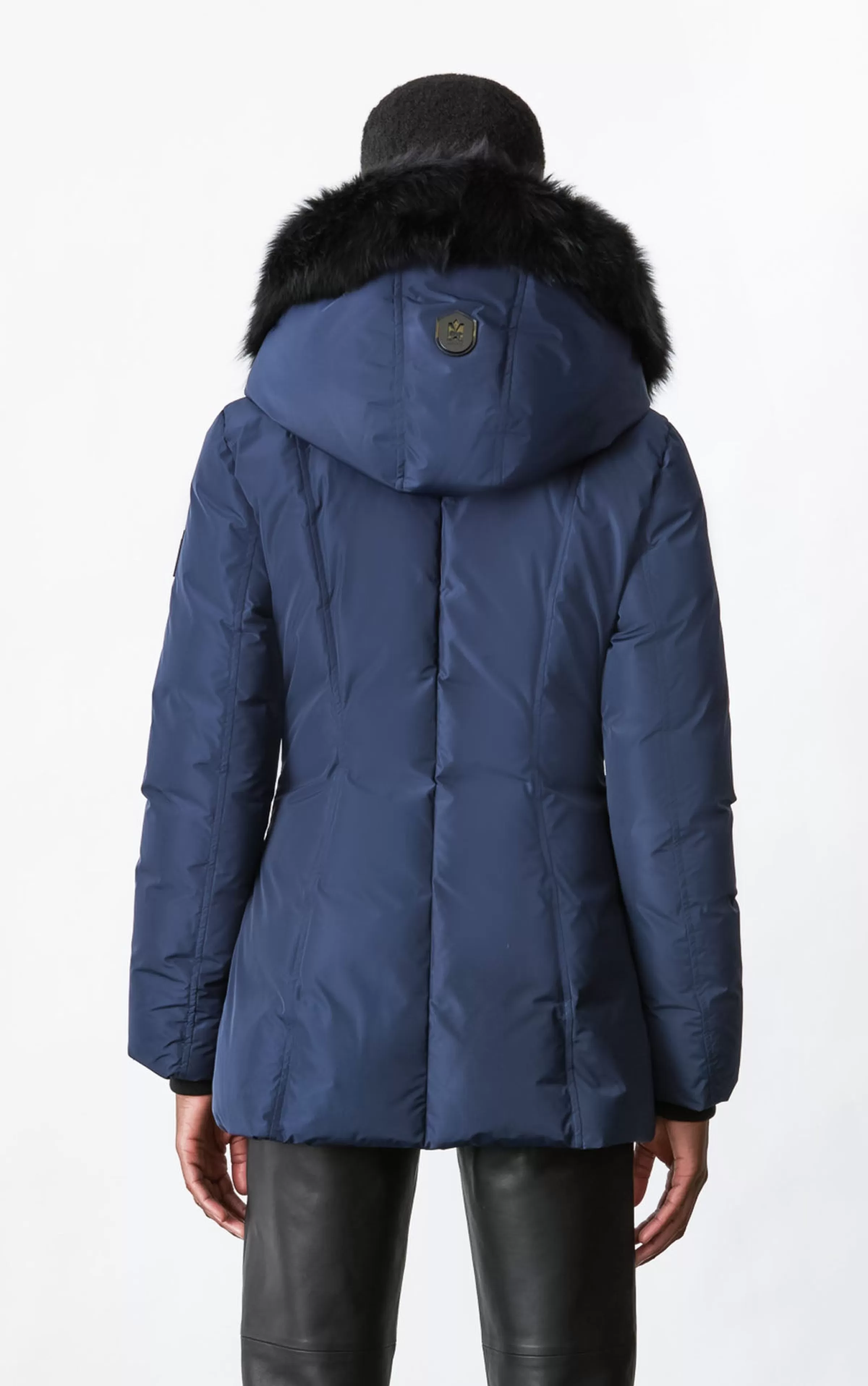 Adali, Down Coat With Sheepskin Signature Collar For Ladies | ® US | Mackage Discount
