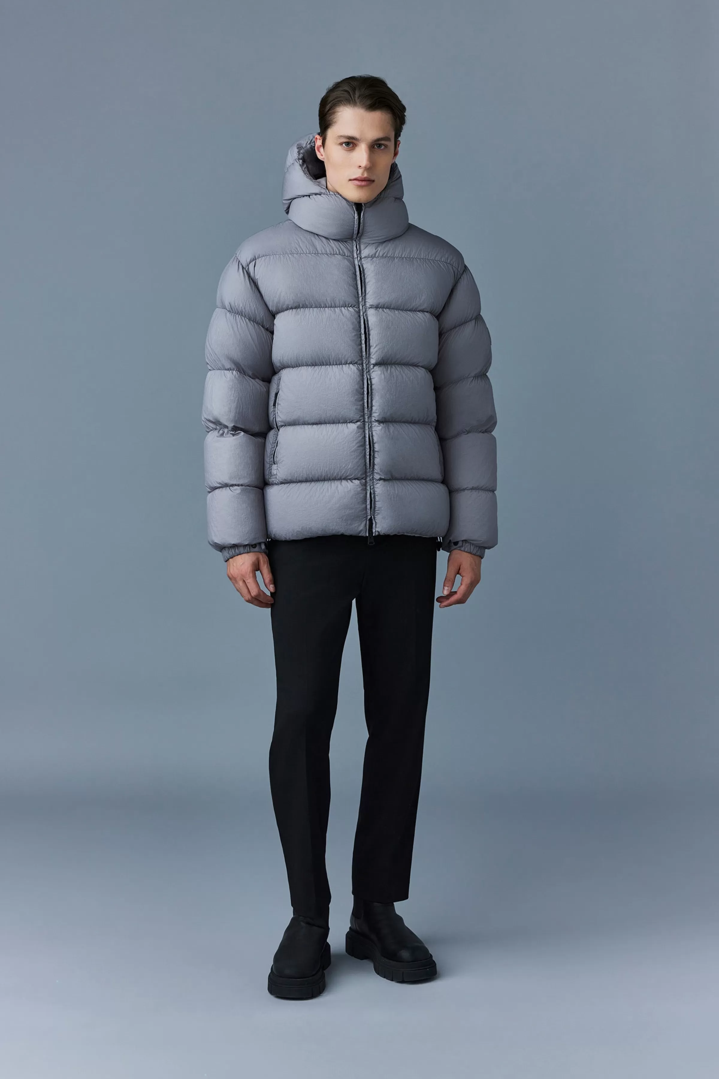 Adelmo, Heavy Down Jacket With Soft-wash Crinkle For Men | ® US | Mackage Best Sale