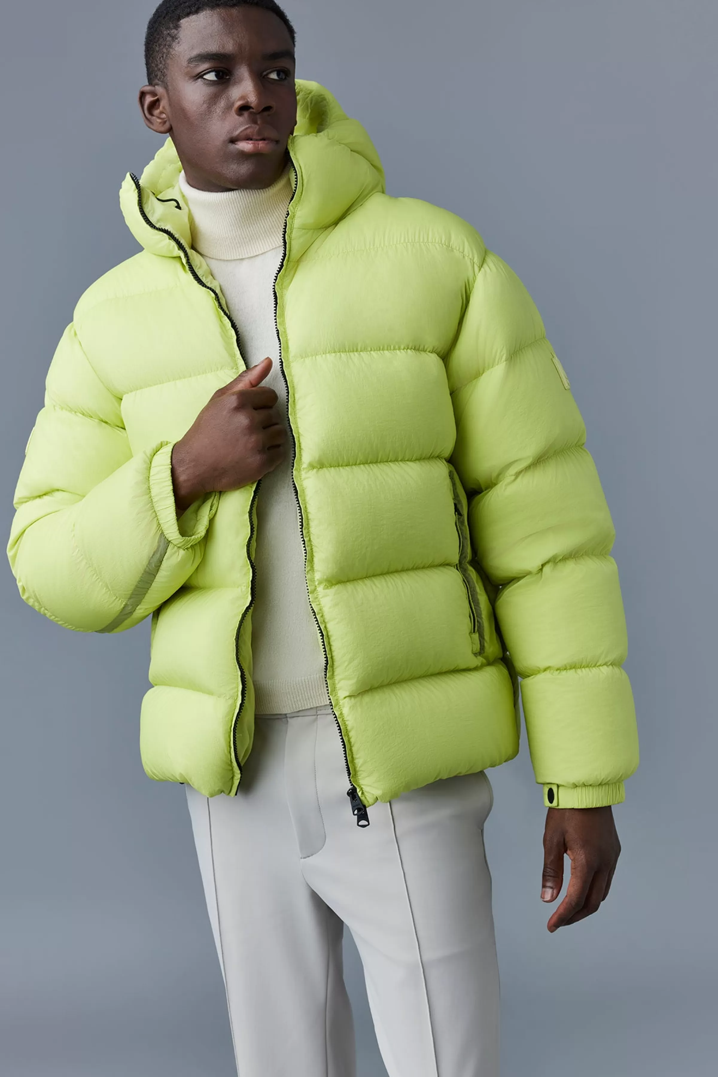 Adelmo, Heavy Down Jacket With Soft-wash Crinkle For Men | ® US | Mackage Best Sale