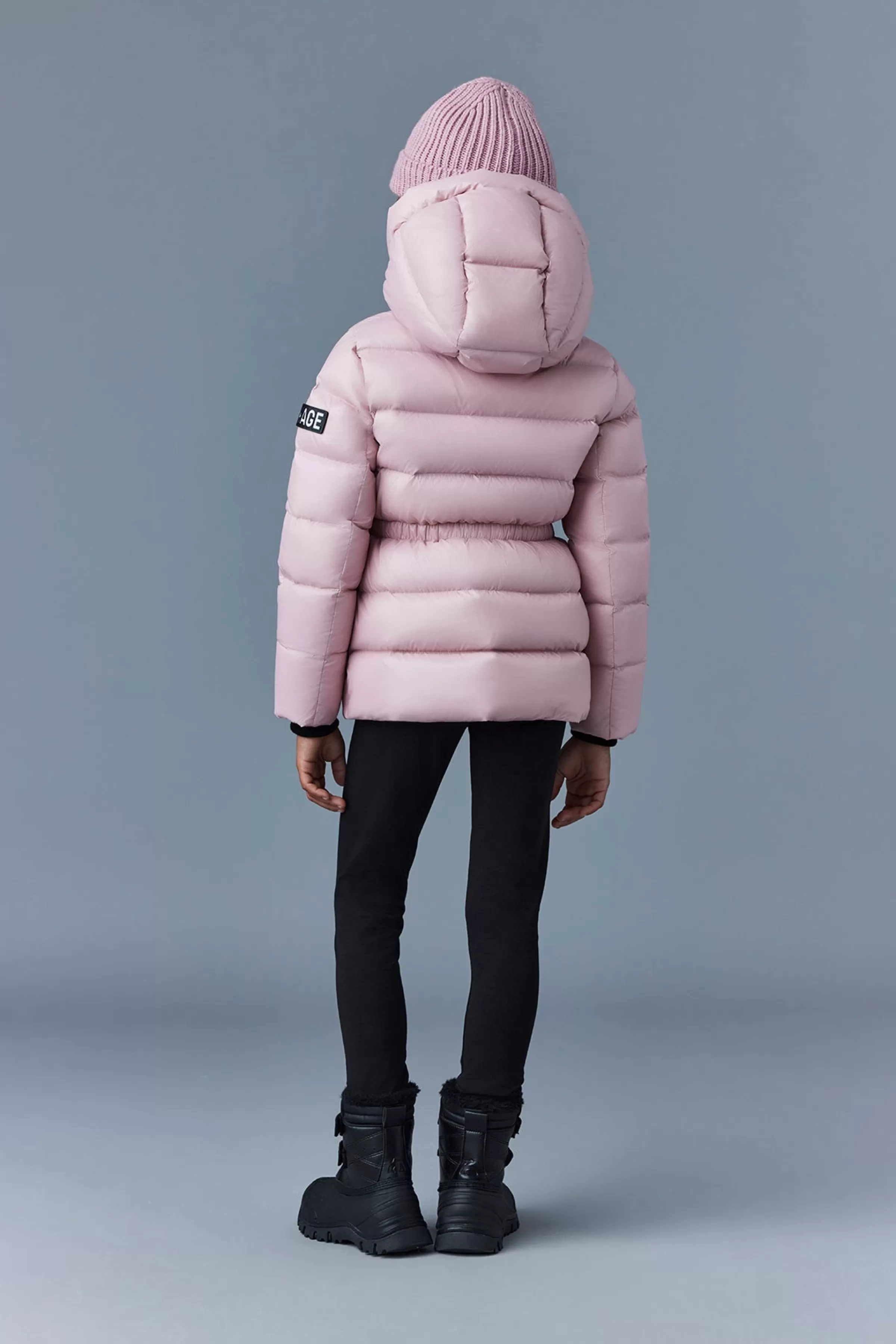 Alannis, Lustrous Medium Down Parka With Hood For Kids (8-14 Years) | ® US | Mackage Shop