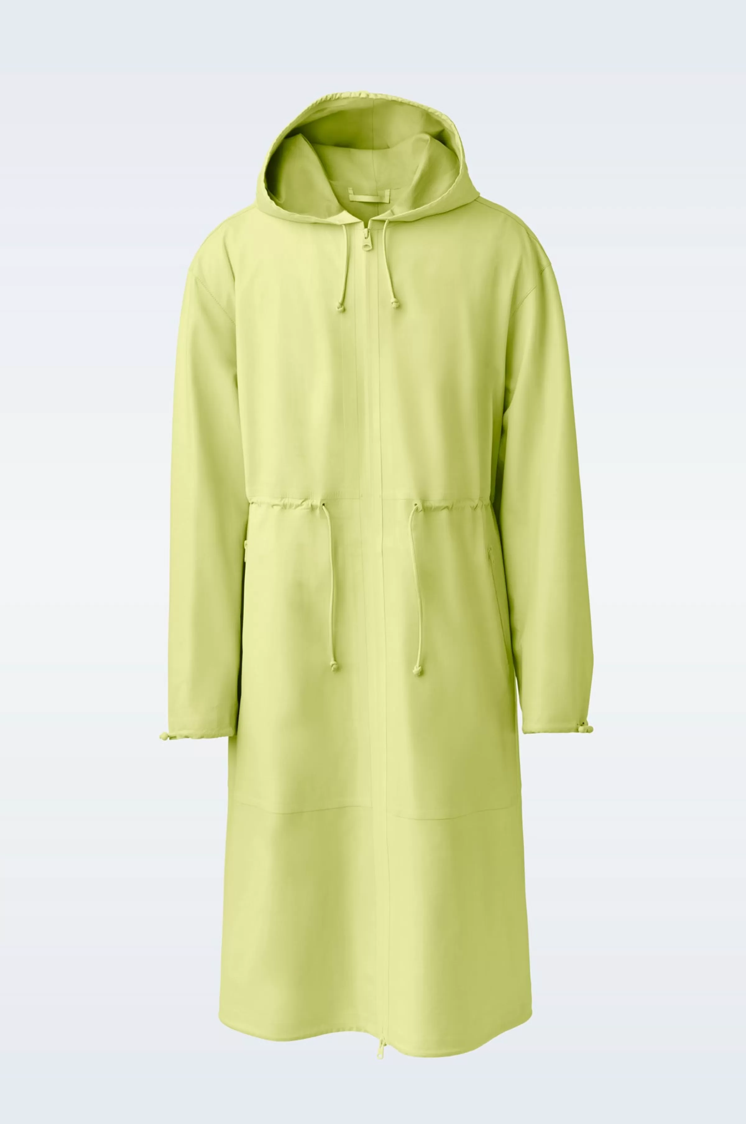 Alban, Monochromatic Leather Coat With Hood For Men | ® US | Mackage Shop