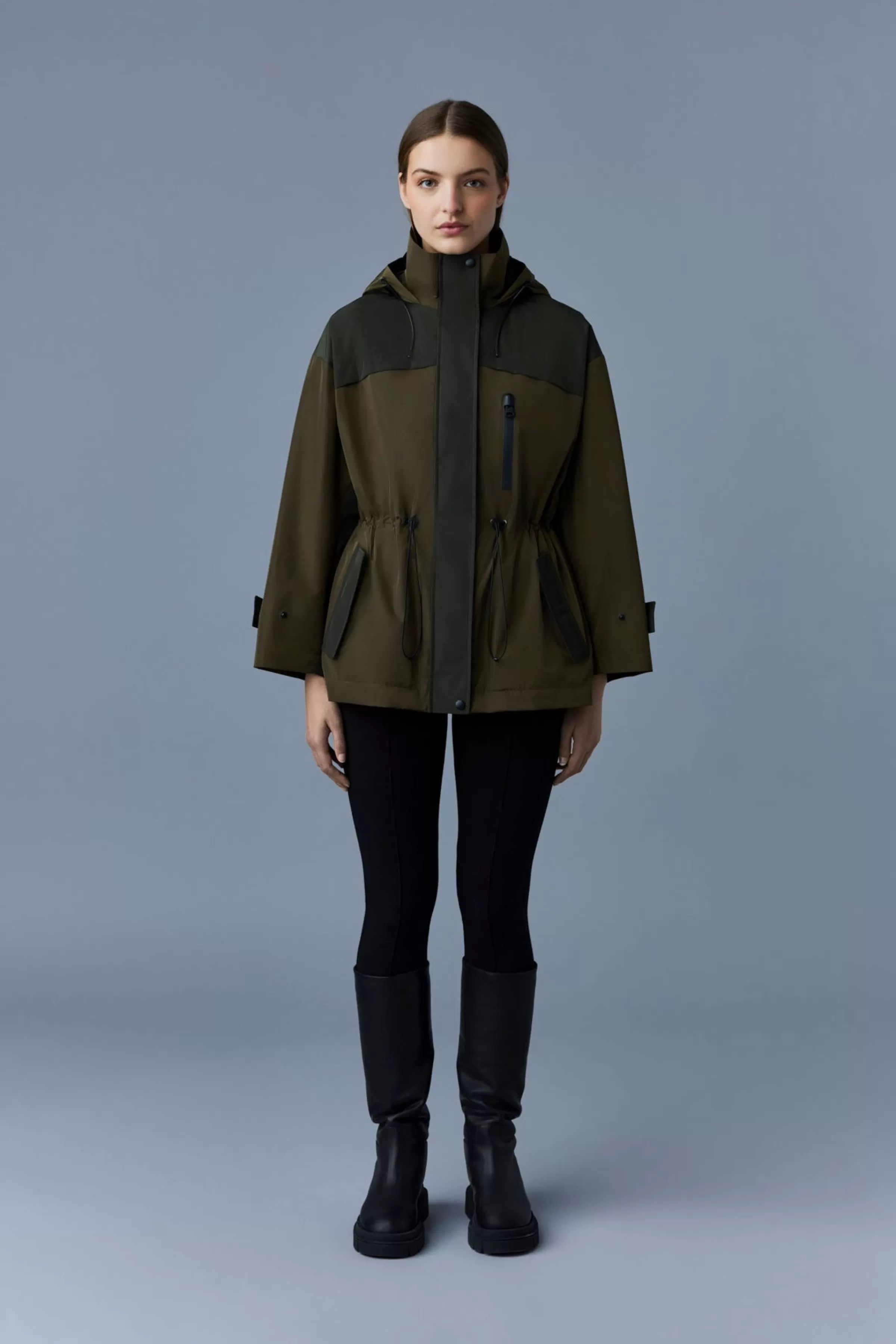 Alize Rain Parka With Storm Visor For Women | ® US | Mackage Outlet