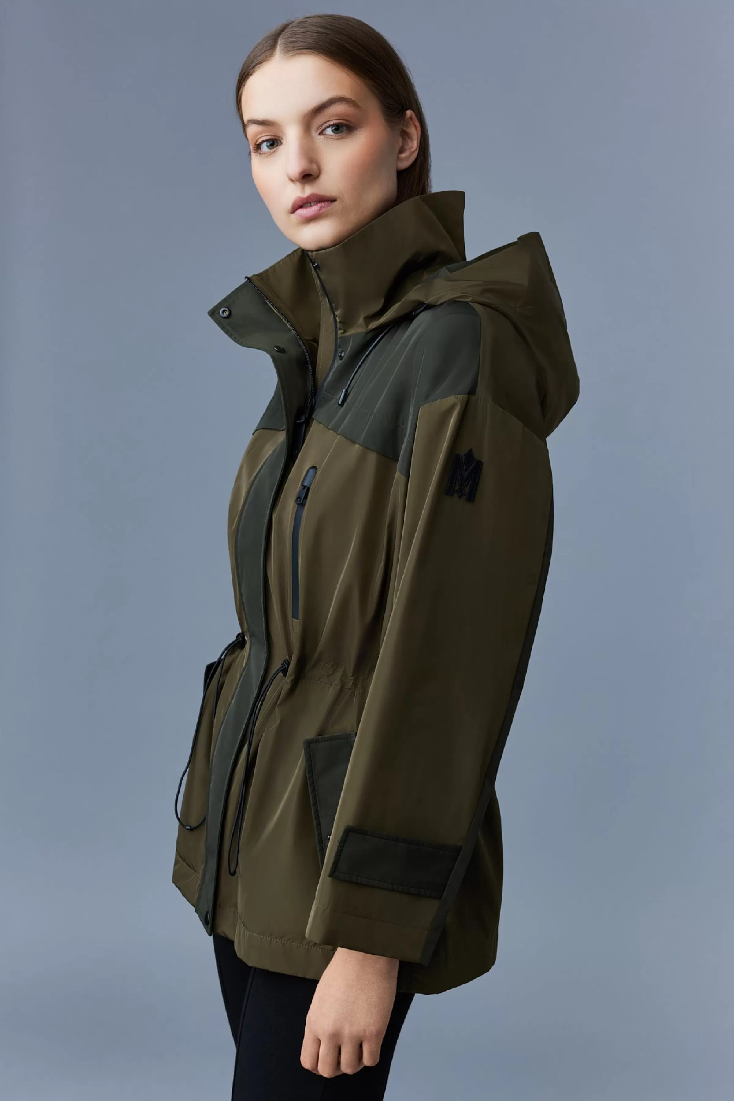 Alize Rain Parka With Storm Visor For Women | ® US | Mackage Outlet