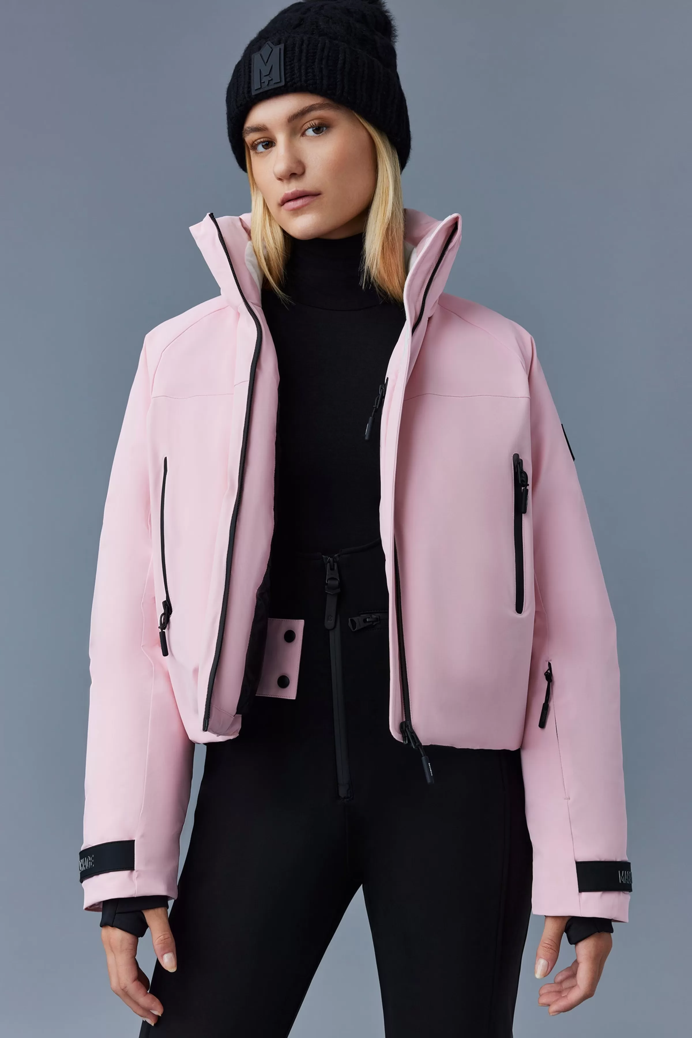 Amanda, Stretch Down Ski Jacket With Hood For Ladies | ® US | Mackage Best Sale