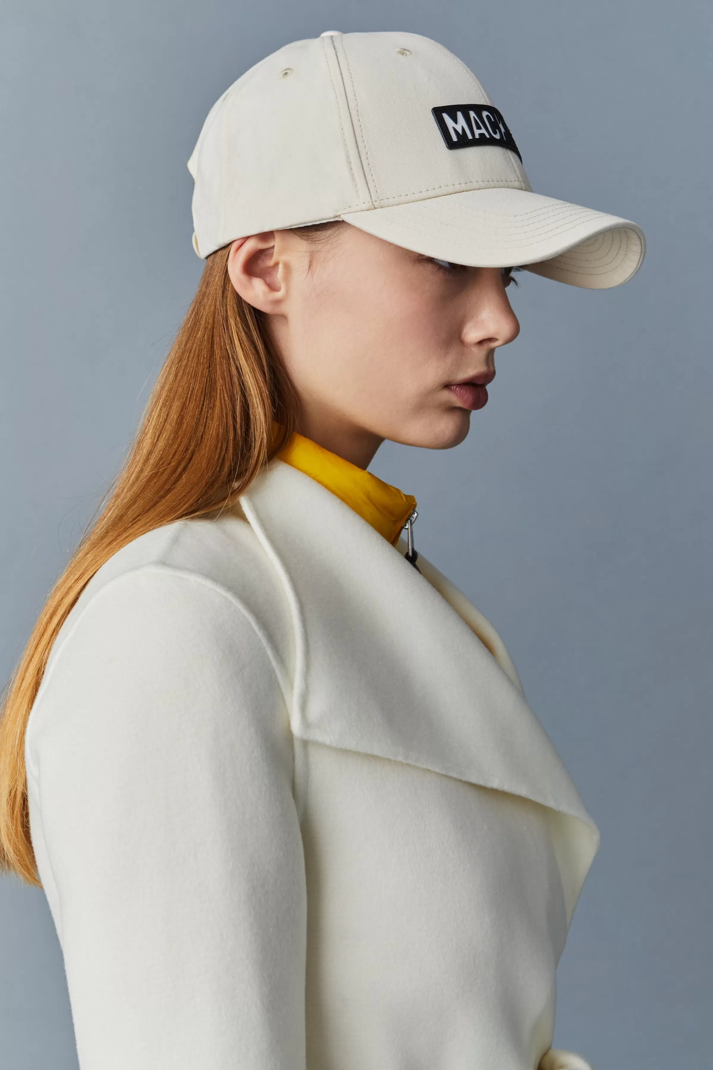 Anderson, Unisex Baseball Cap (R) Leather Wordmark | ® US | Mackage Outlet