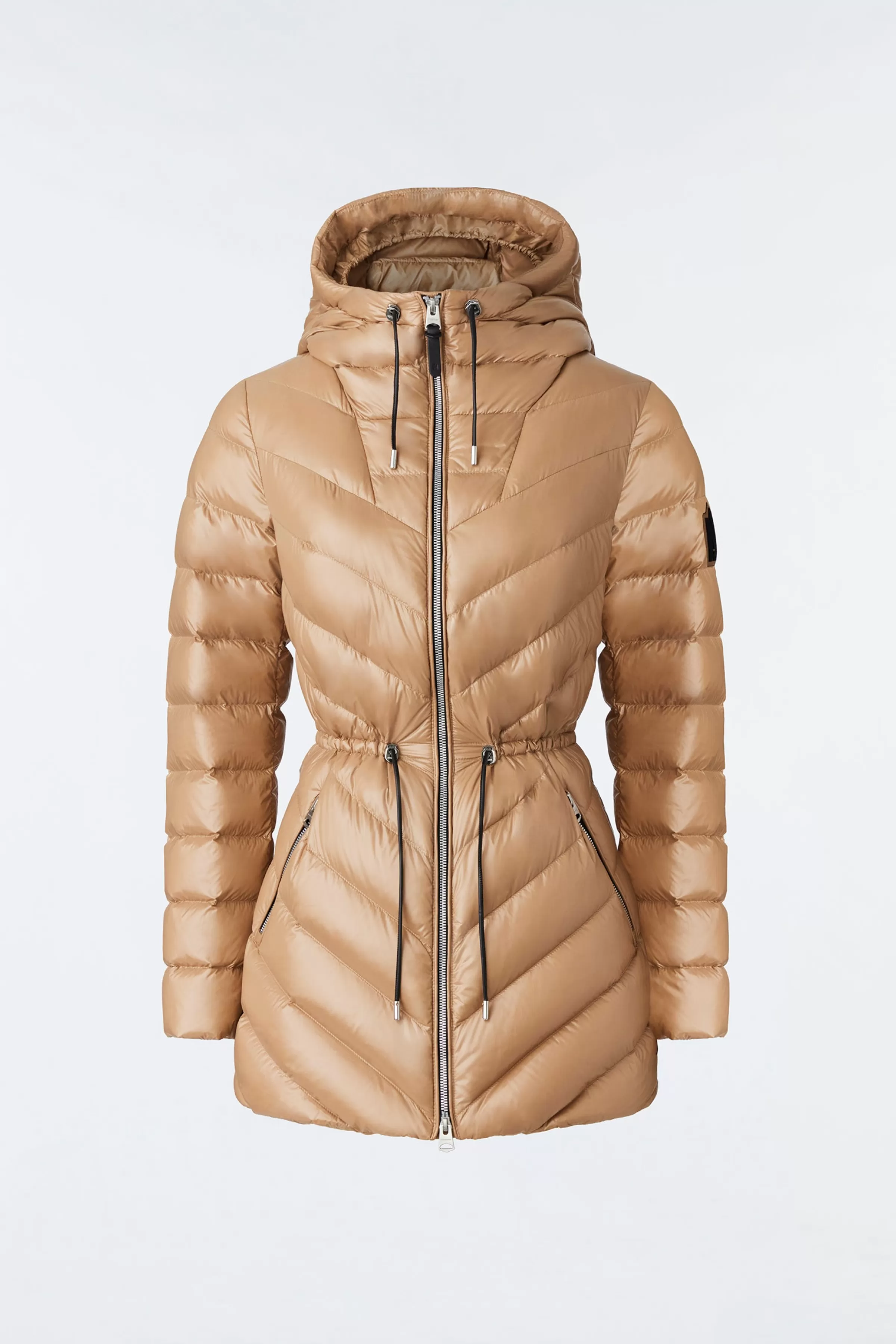 Arita, Light Hooded Down Chevron Jacket For Ladies | ® US | Mackage Online