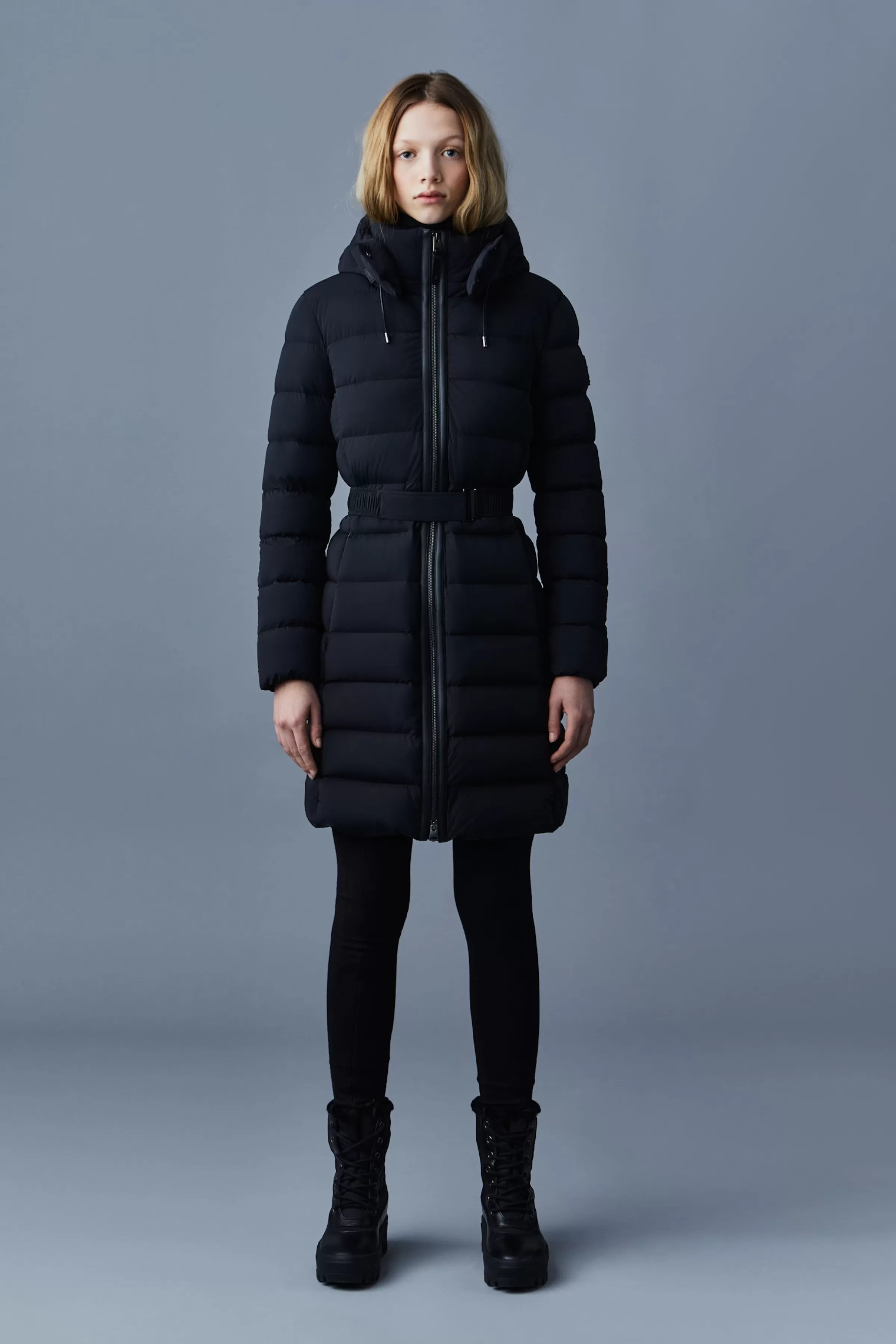 Ashley, Stretch Light Down With Removable Hood For Ladies | ® US | Mackage Flash Sale