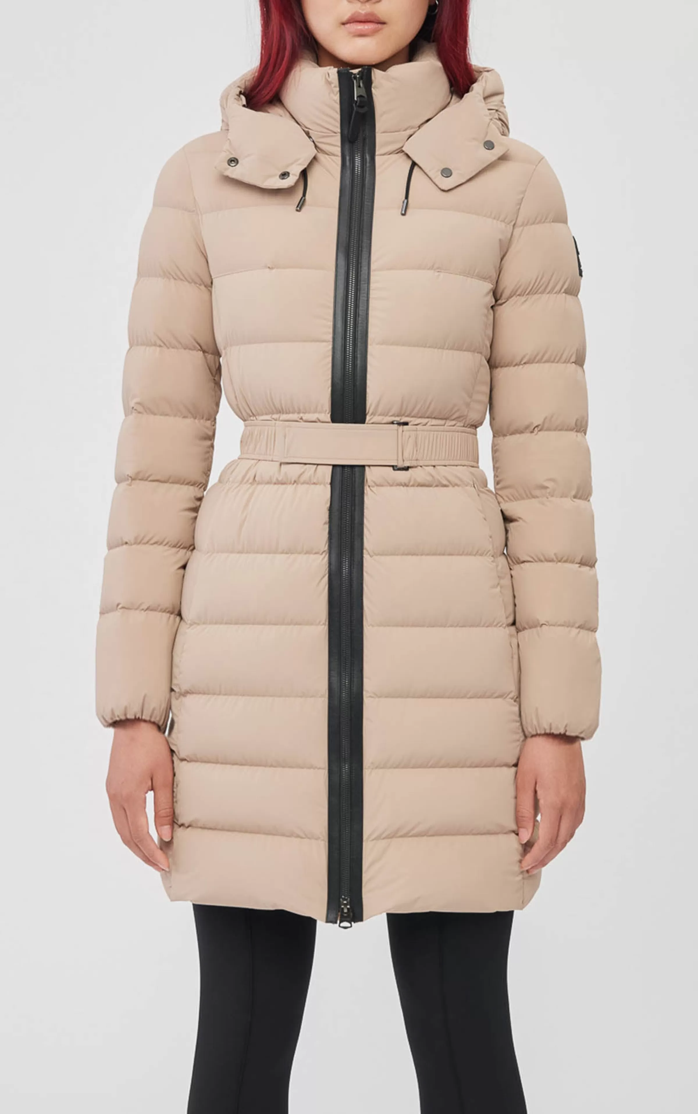 Ashley, Stretch Light Down With Removable Hood For Ladies | ® US | Mackage Flash Sale