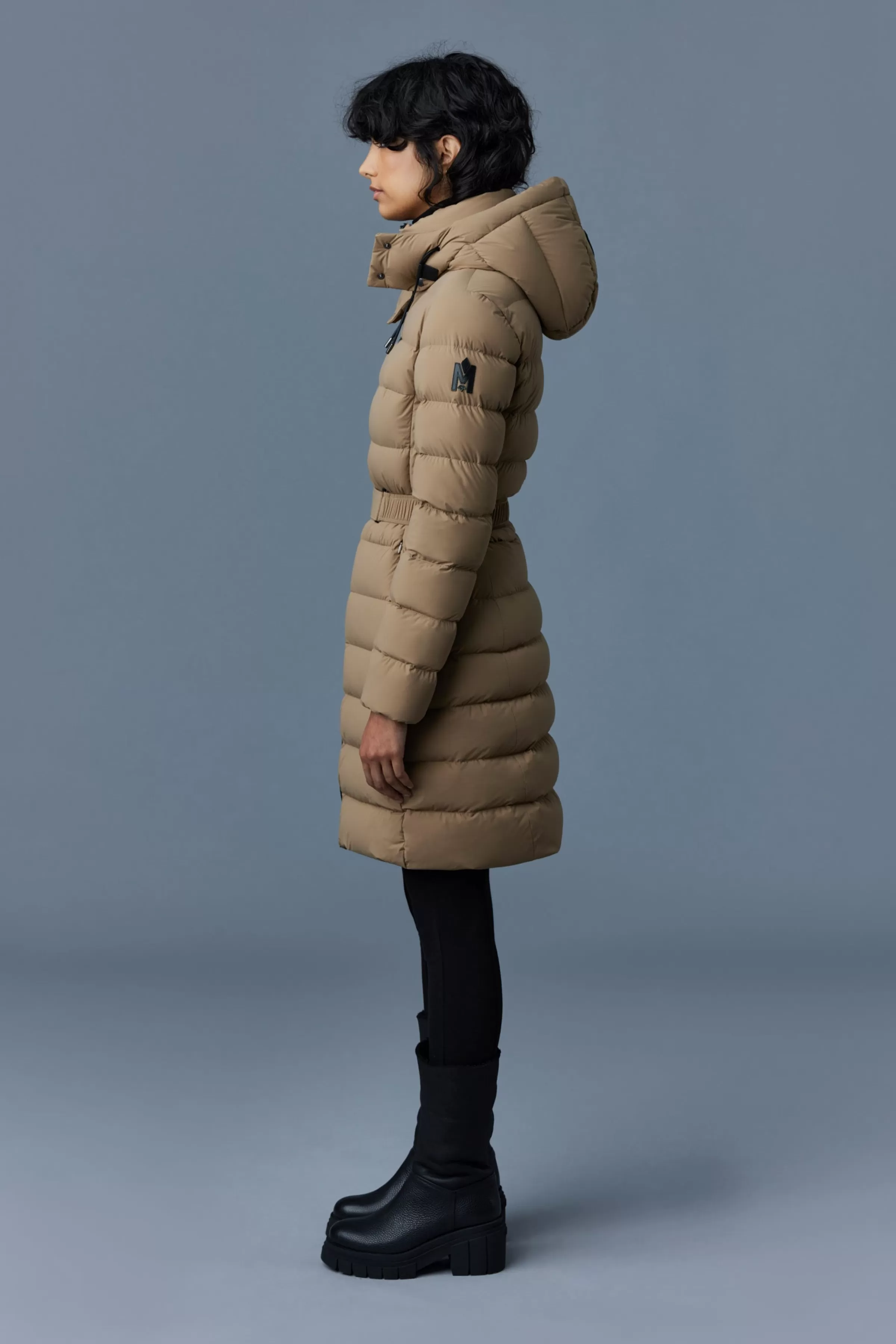 Ashley, Stretch Light Down With Removable Hood For Ladies | ® US | Mackage Flash Sale