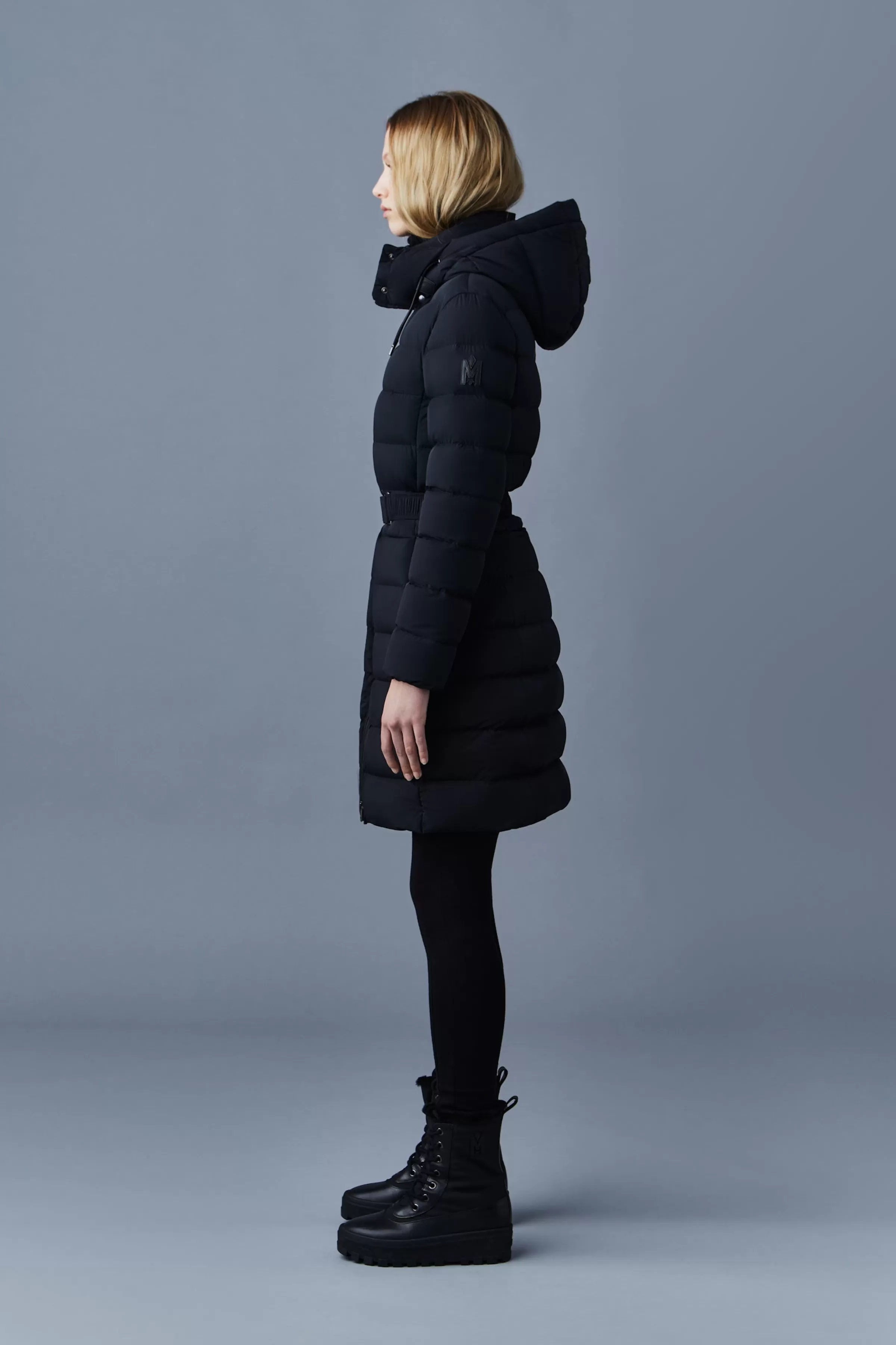 Ashley, Stretch Light Down With Removable Hood For Ladies | ® US | Mackage Flash Sale
