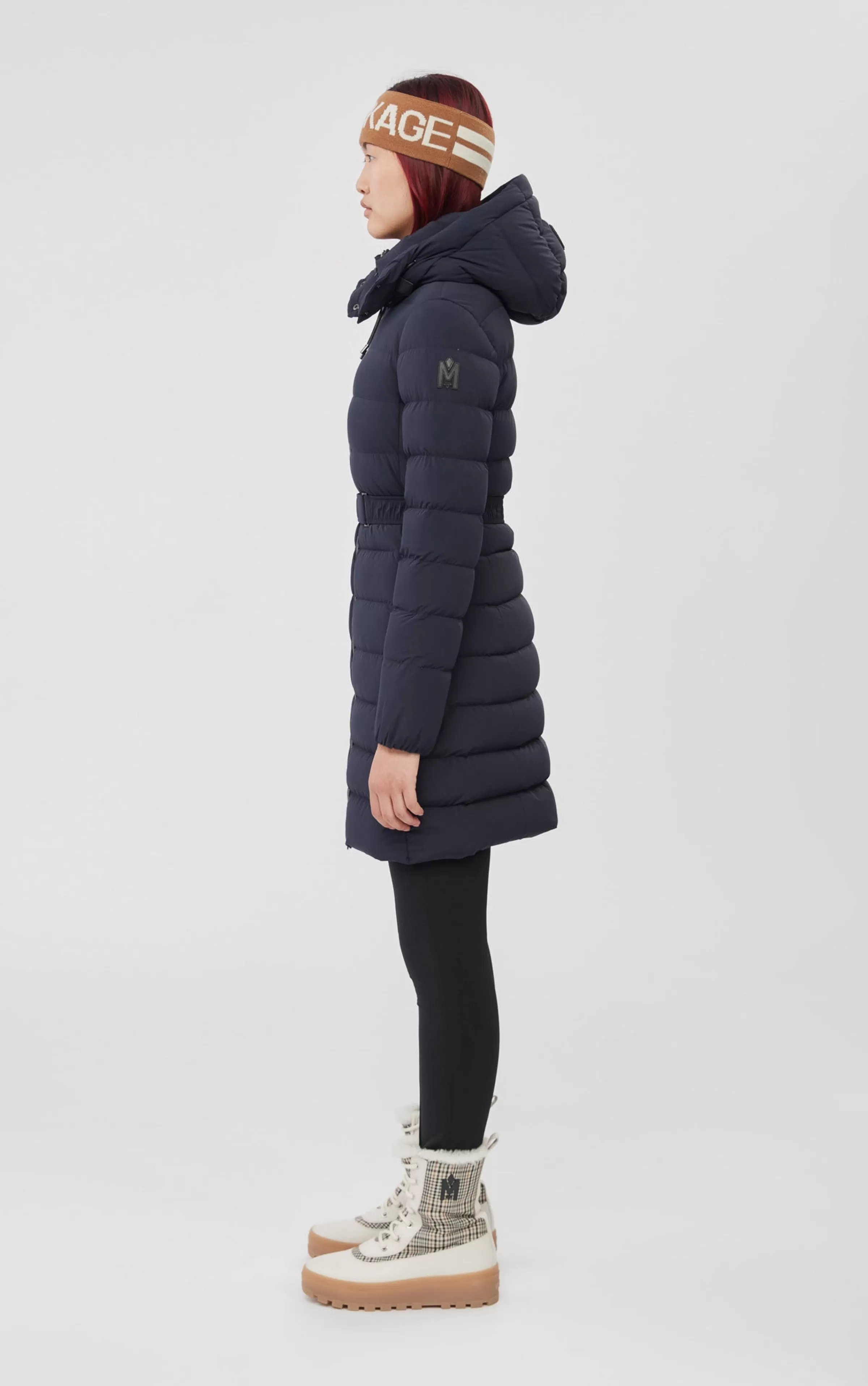 Ashley, Stretch Light Down With Removable Hood For Ladies | ® US | Mackage Flash Sale