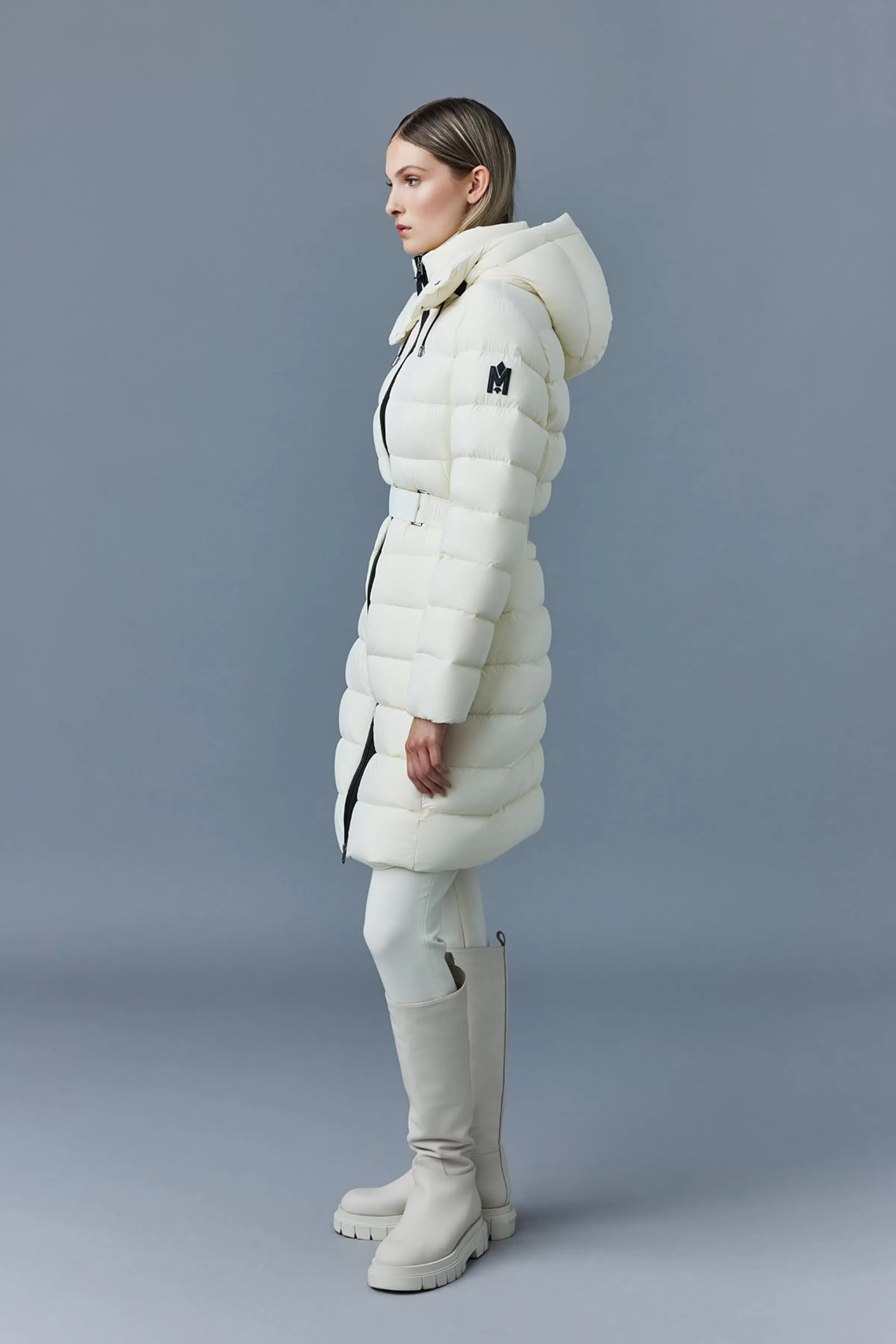 Ashley, Stretch Light Down With Removable Hood For Ladies | ® US | Mackage Flash Sale