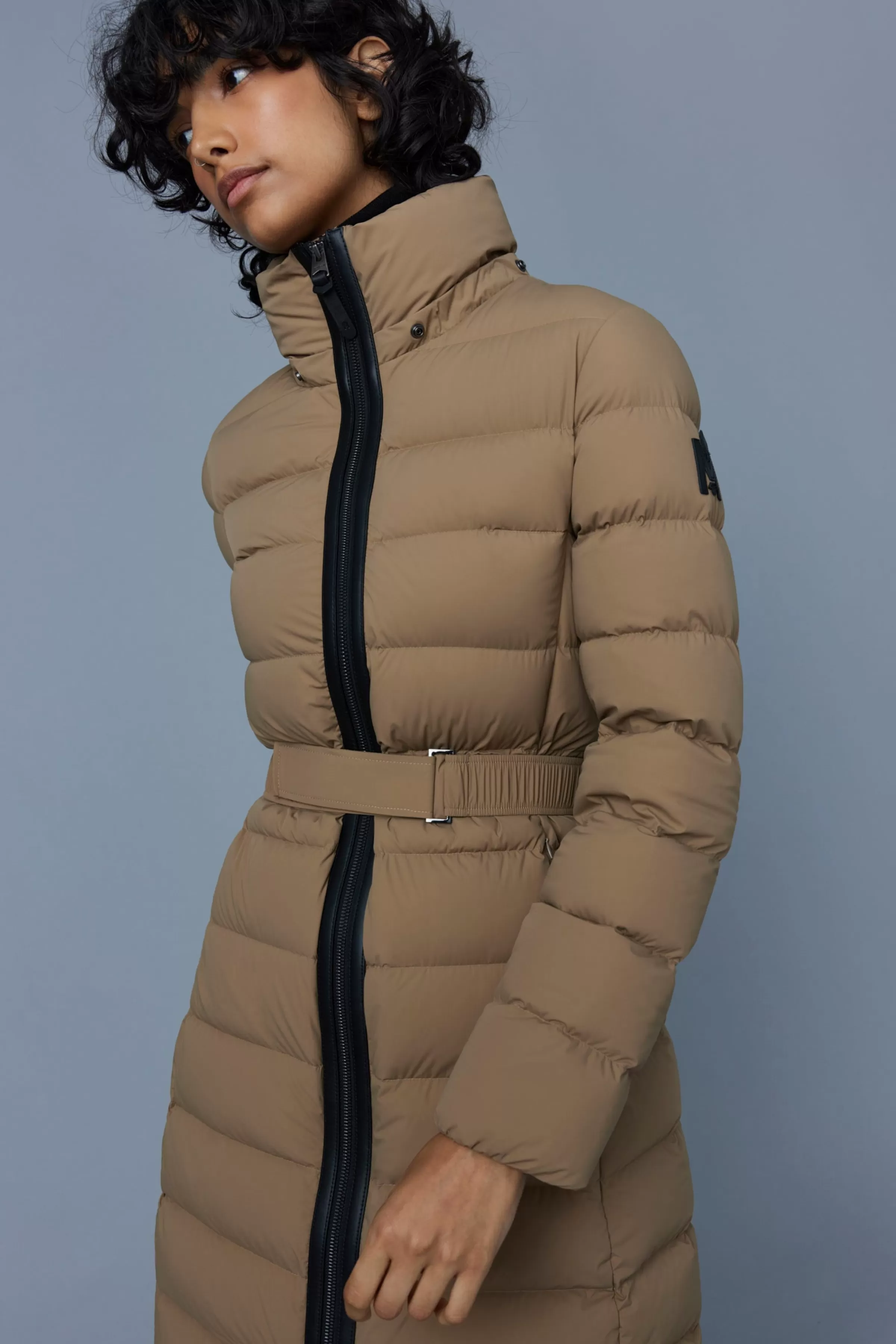 Ashley, Stretch Light Down With Removable Hood For Ladies | ® US | Mackage Flash Sale