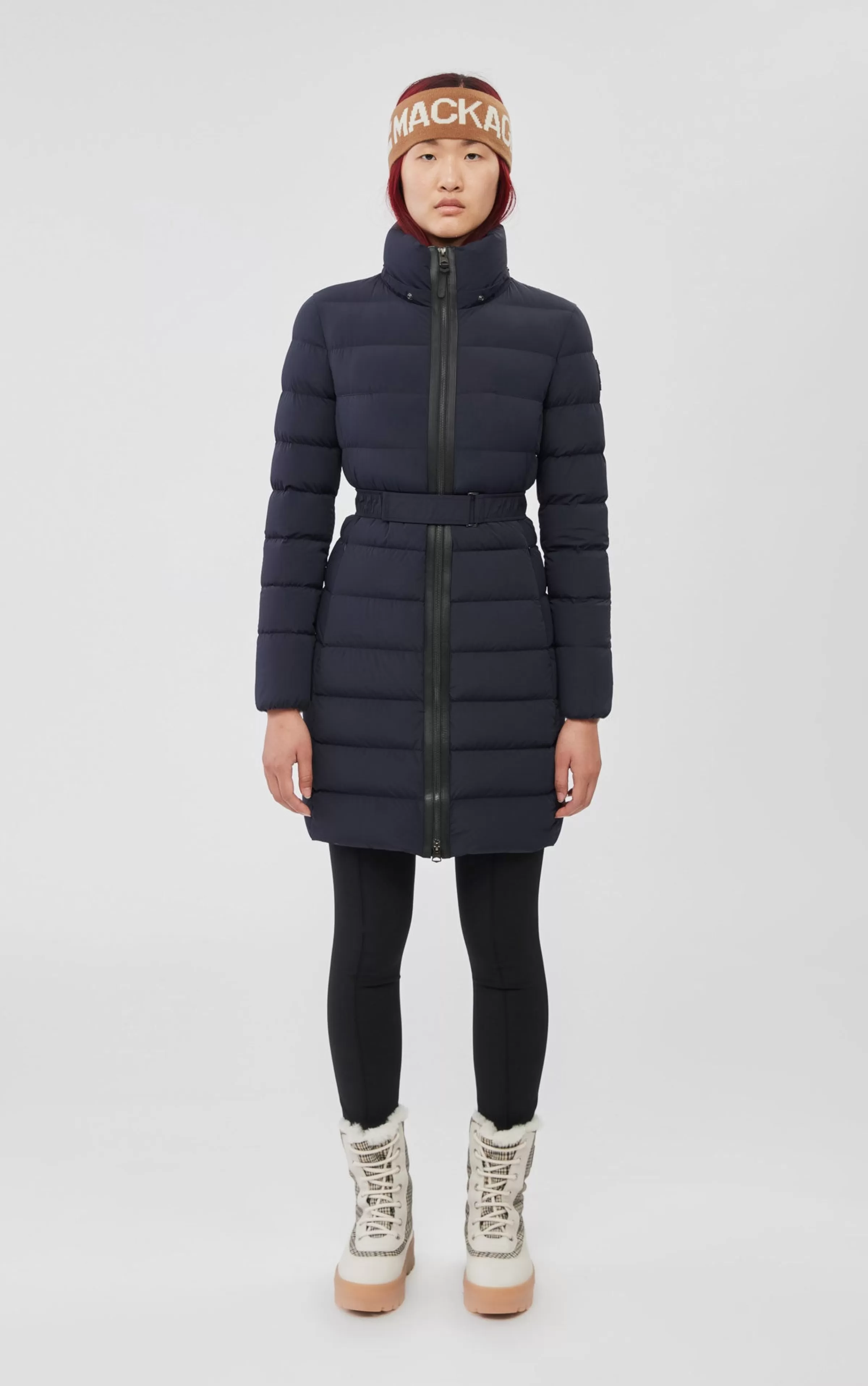 Ashley, Stretch Light Down With Removable Hood For Ladies | ® US | Mackage Flash Sale
