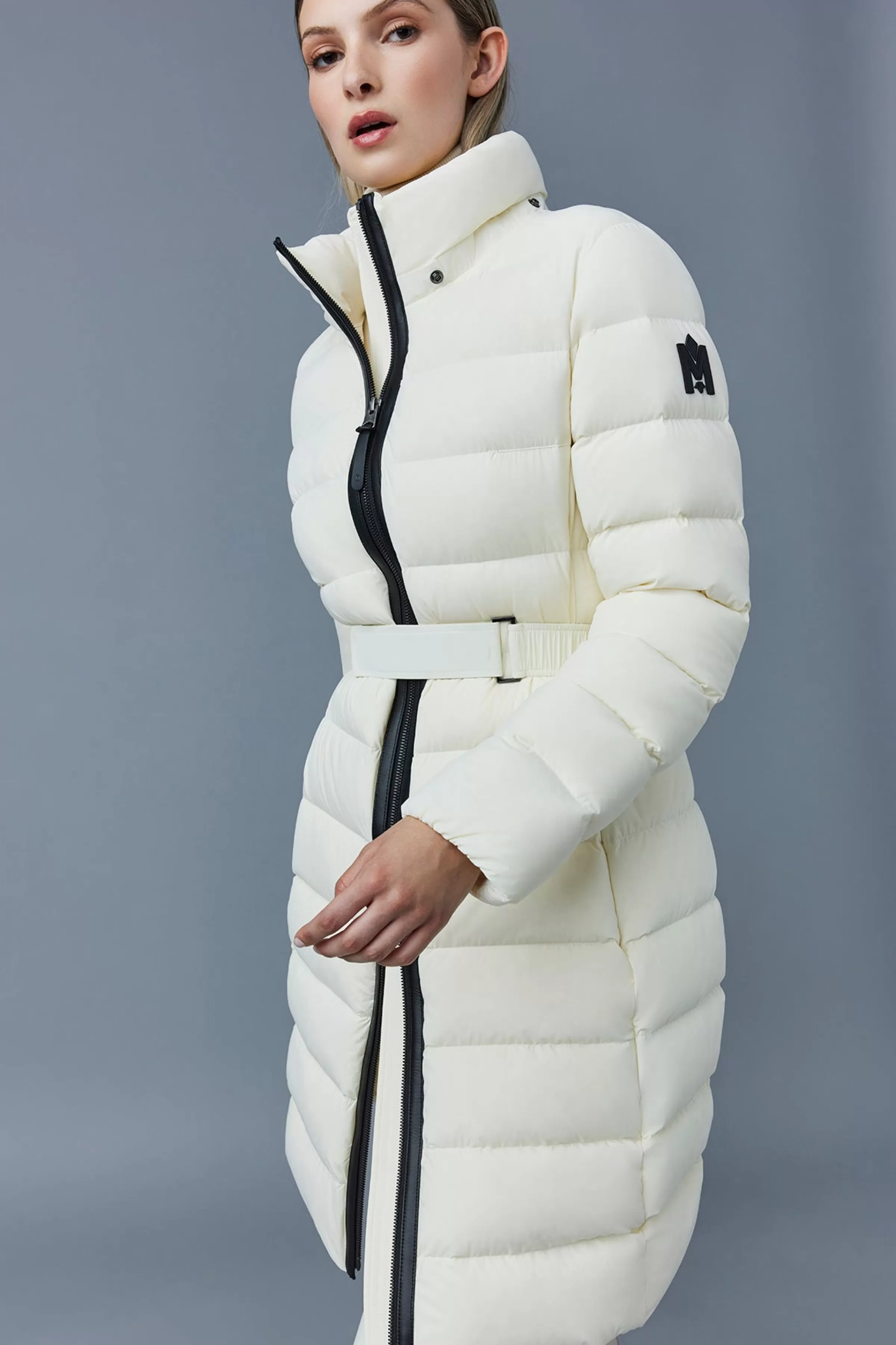 Ashley, Stretch Light Down With Removable Hood For Ladies | ® US | Mackage Flash Sale
