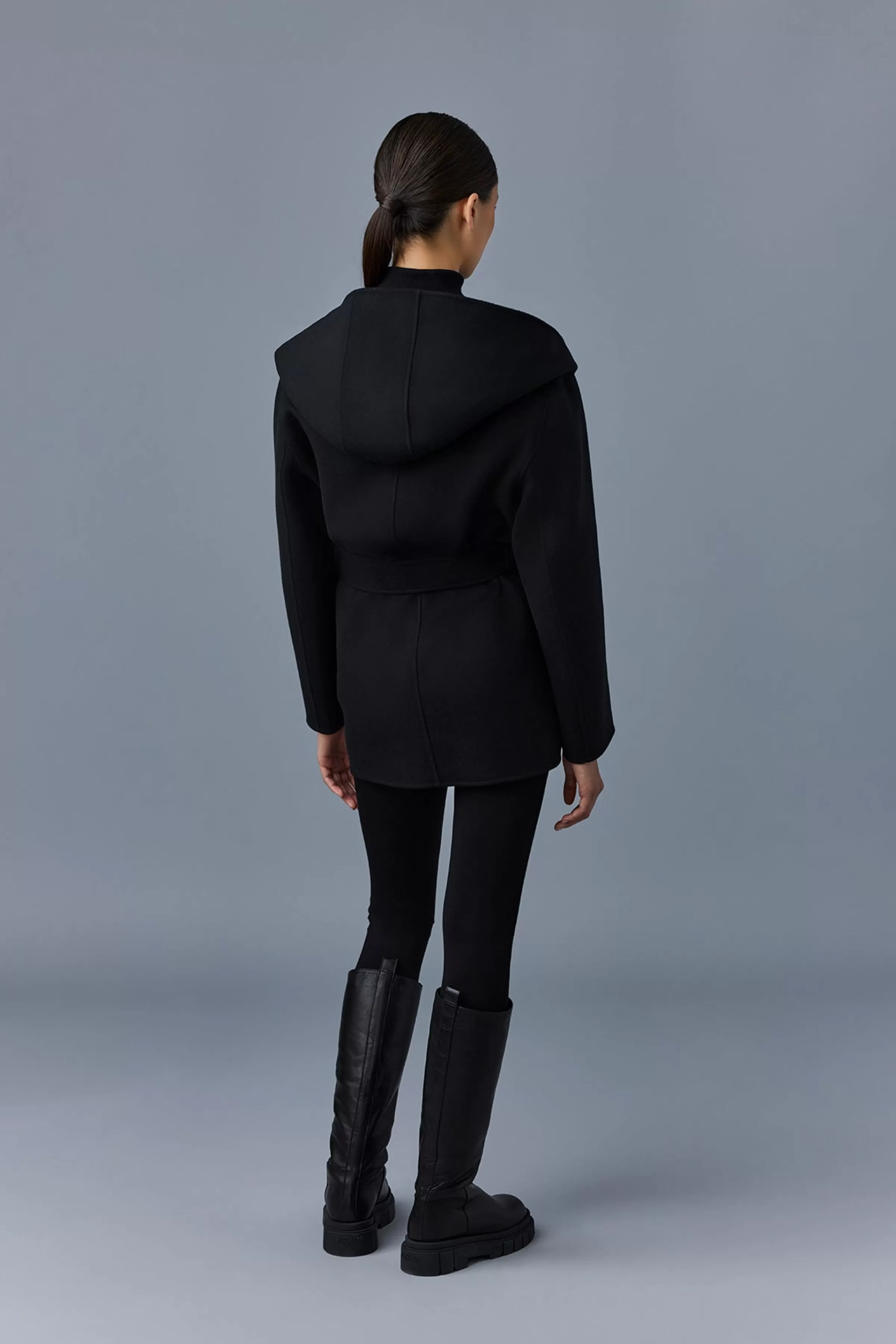 Azra, Double-face Wool Wrap Coat For Ladies | ® US | Mackage Cheap