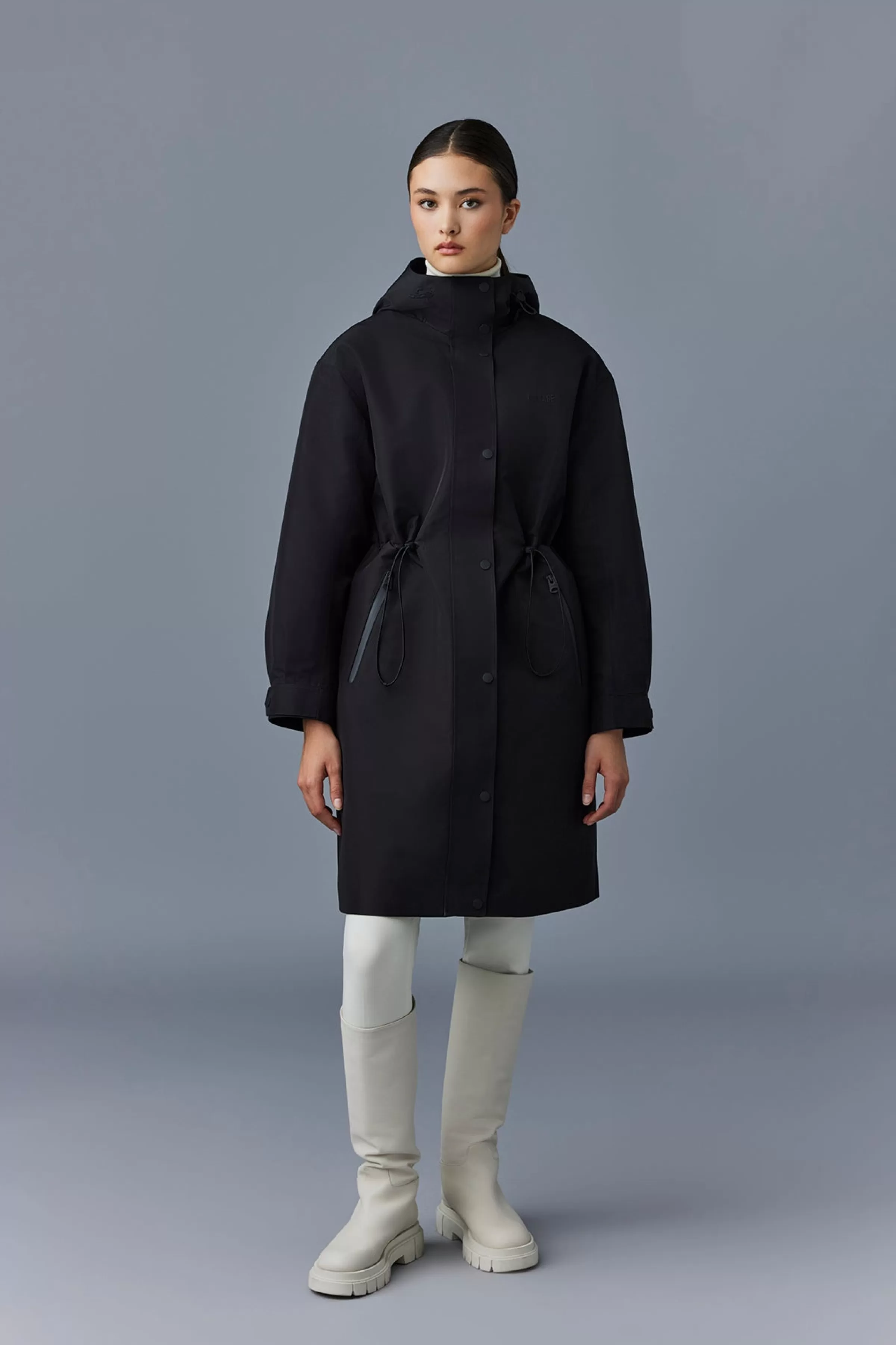 Breer, Long 2-in-1 Rain Parka With Removable Liner For Ladies | ® US | Mackage Hot
