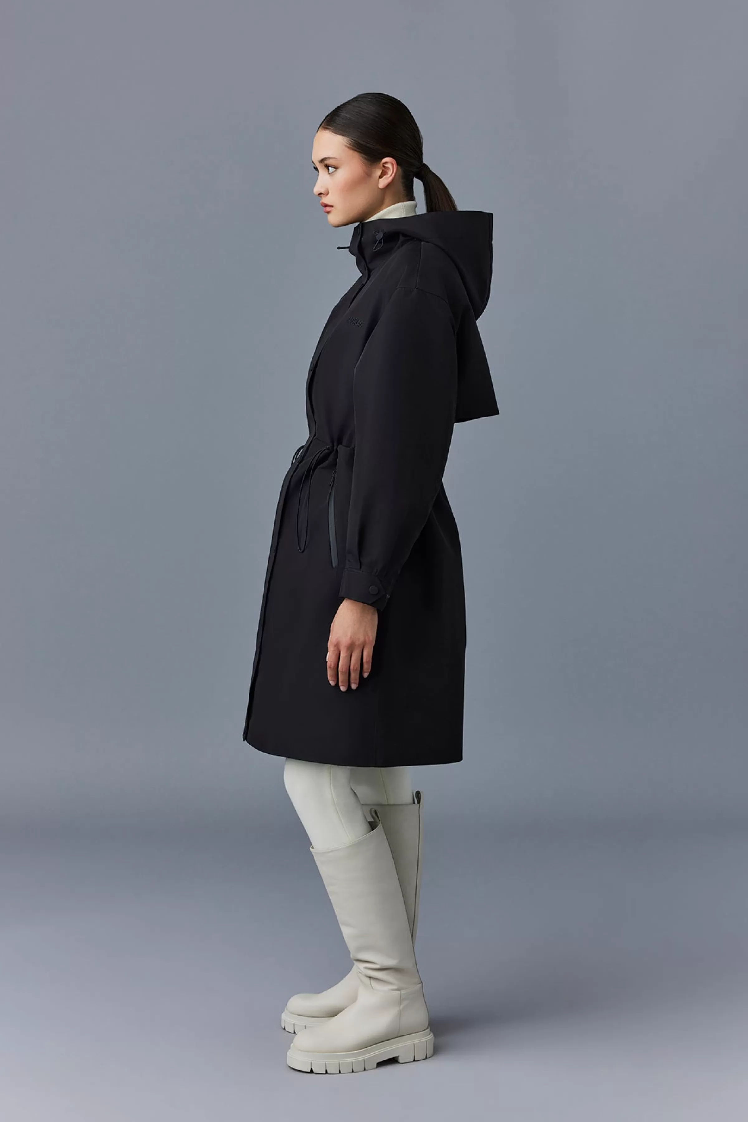 Breer, Long 2-in-1 Rain Parka With Removable Liner For Ladies | ® US | Mackage Hot