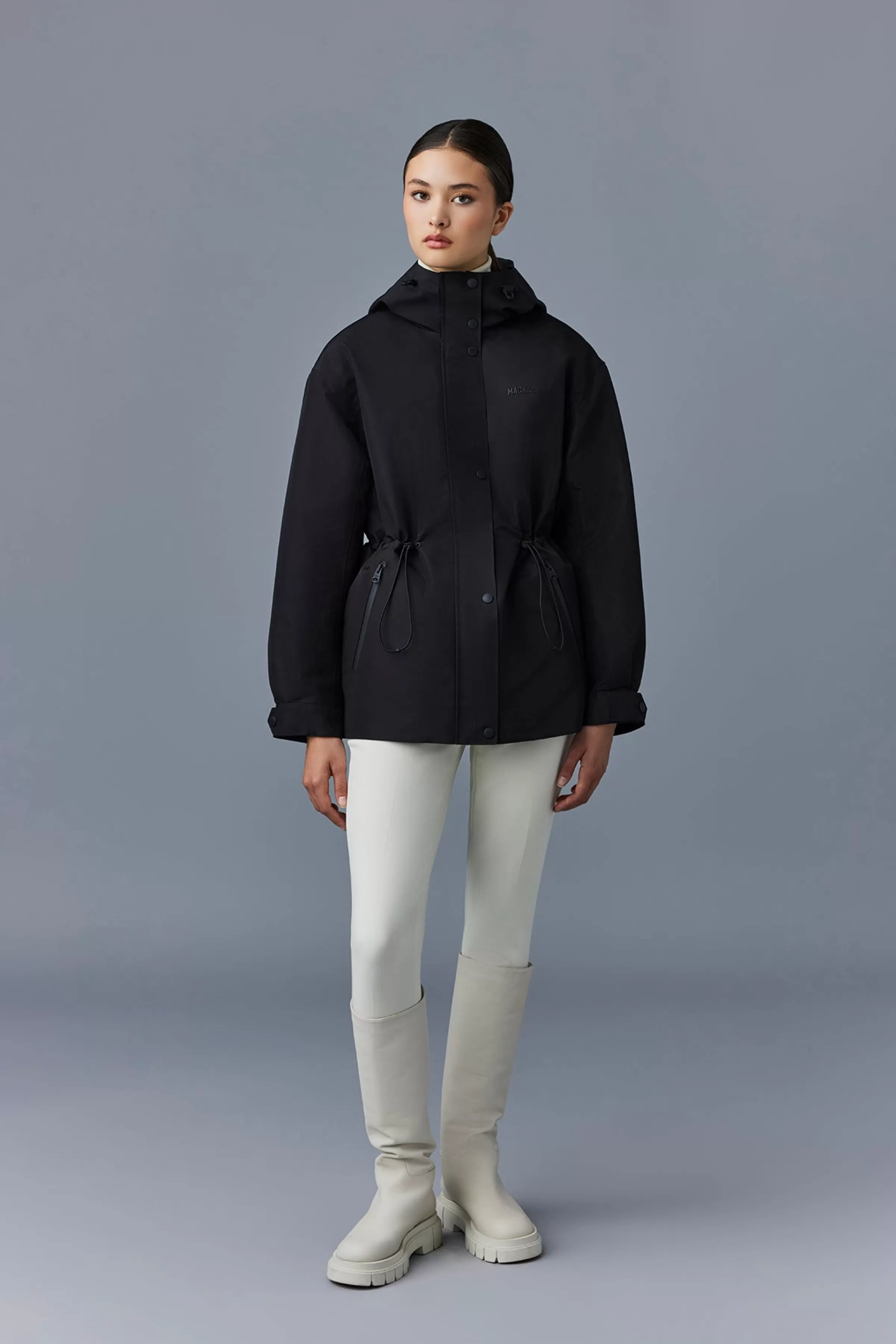 Carrie, Short 2-in-1 Rain Parka With Removable Liner For Ladies | ® US | Mackage New