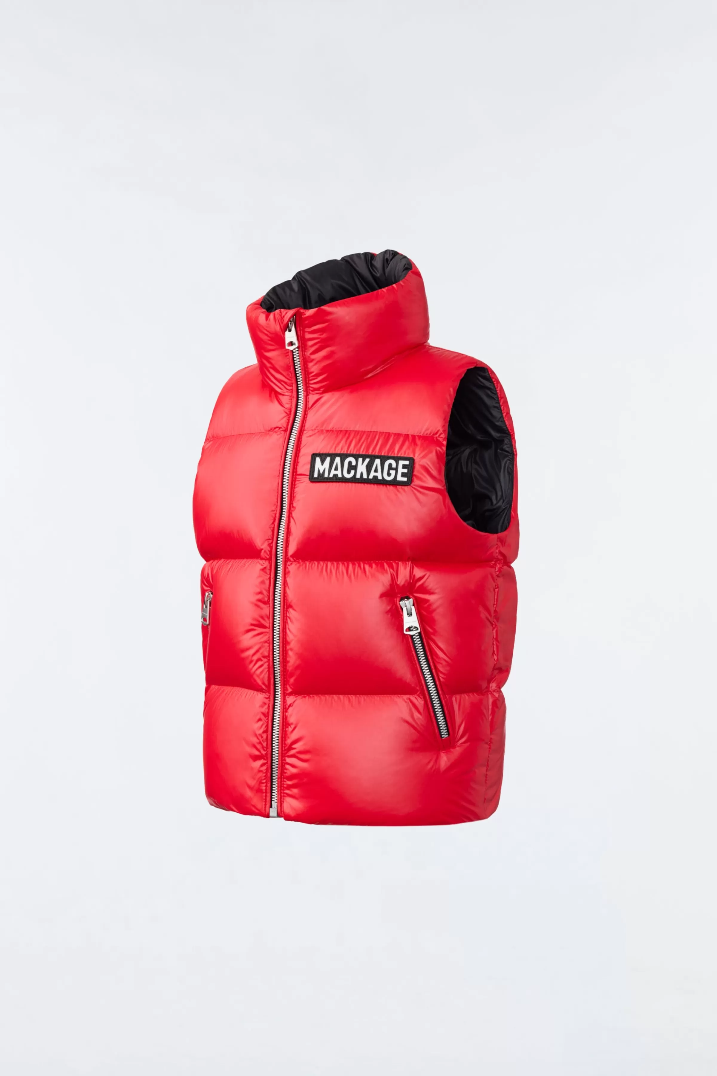 Charlee, Lustrous Light Down Puffer Vest For Kids (8-14 Years) | ® US | Mackage Fashion