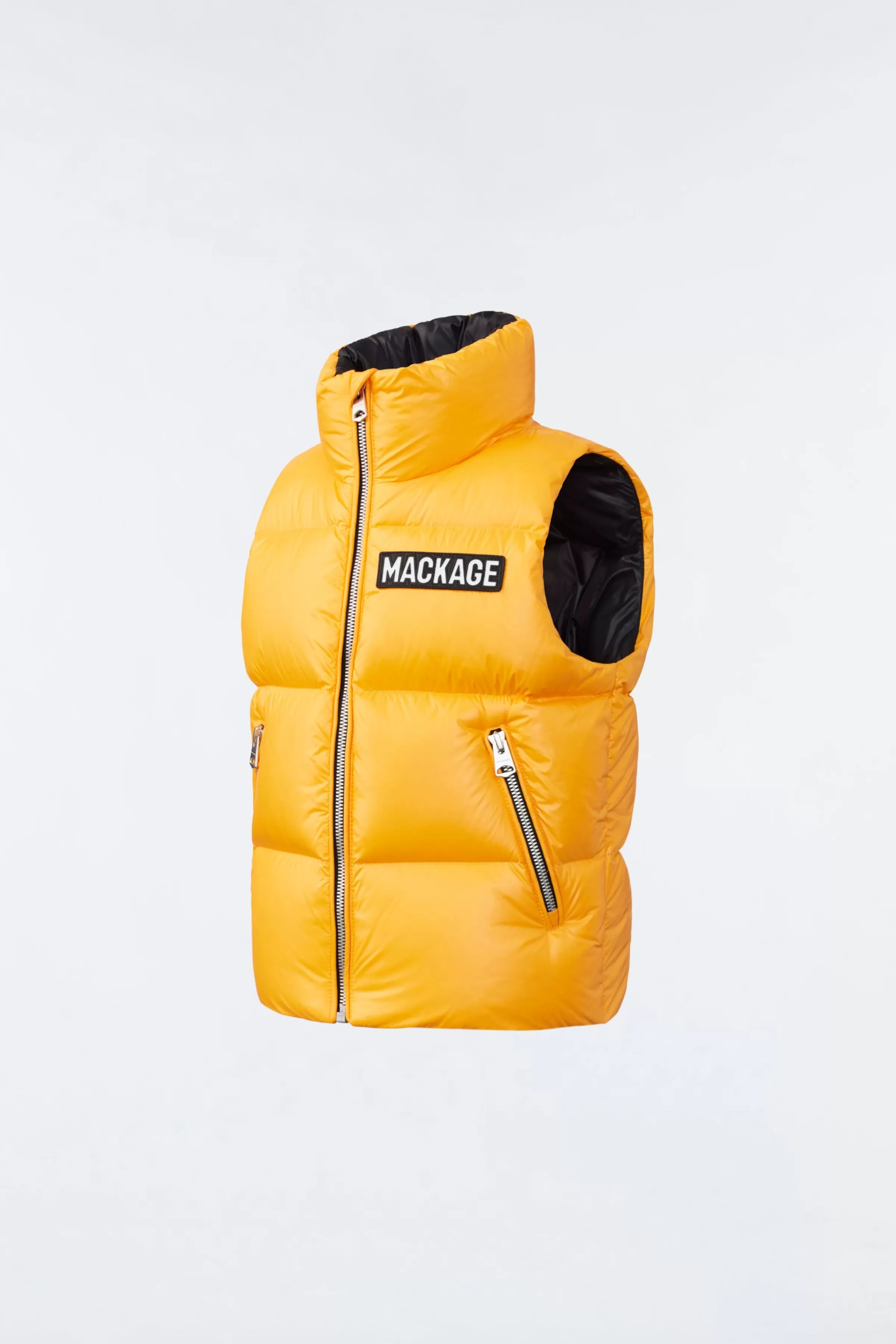 Charlee, Lustrous Light Down Puffer Vest For Kids (8-14 Years) | ® US | Mackage Fashion