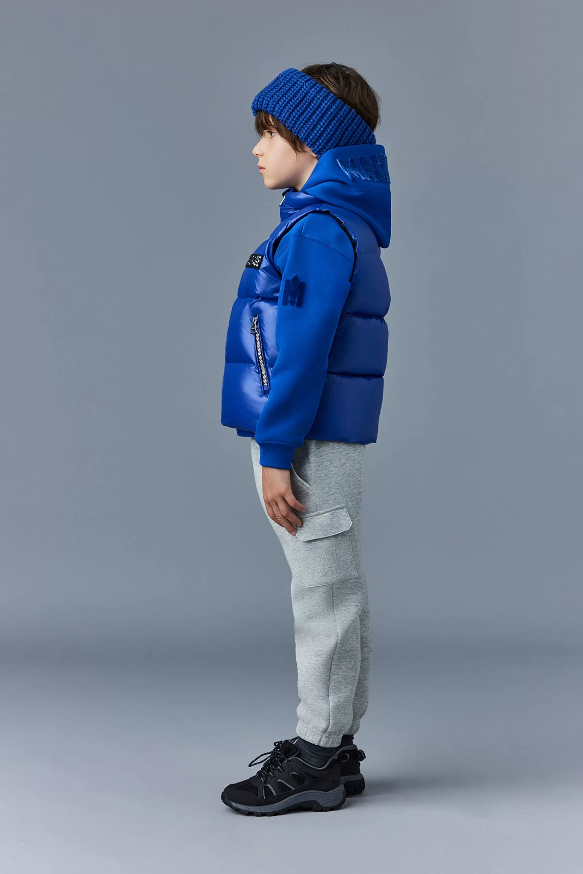 Charlee, Lustrous Light Down Puffer Vest For Kids (8-14 Years) | ® US | Mackage Fashion