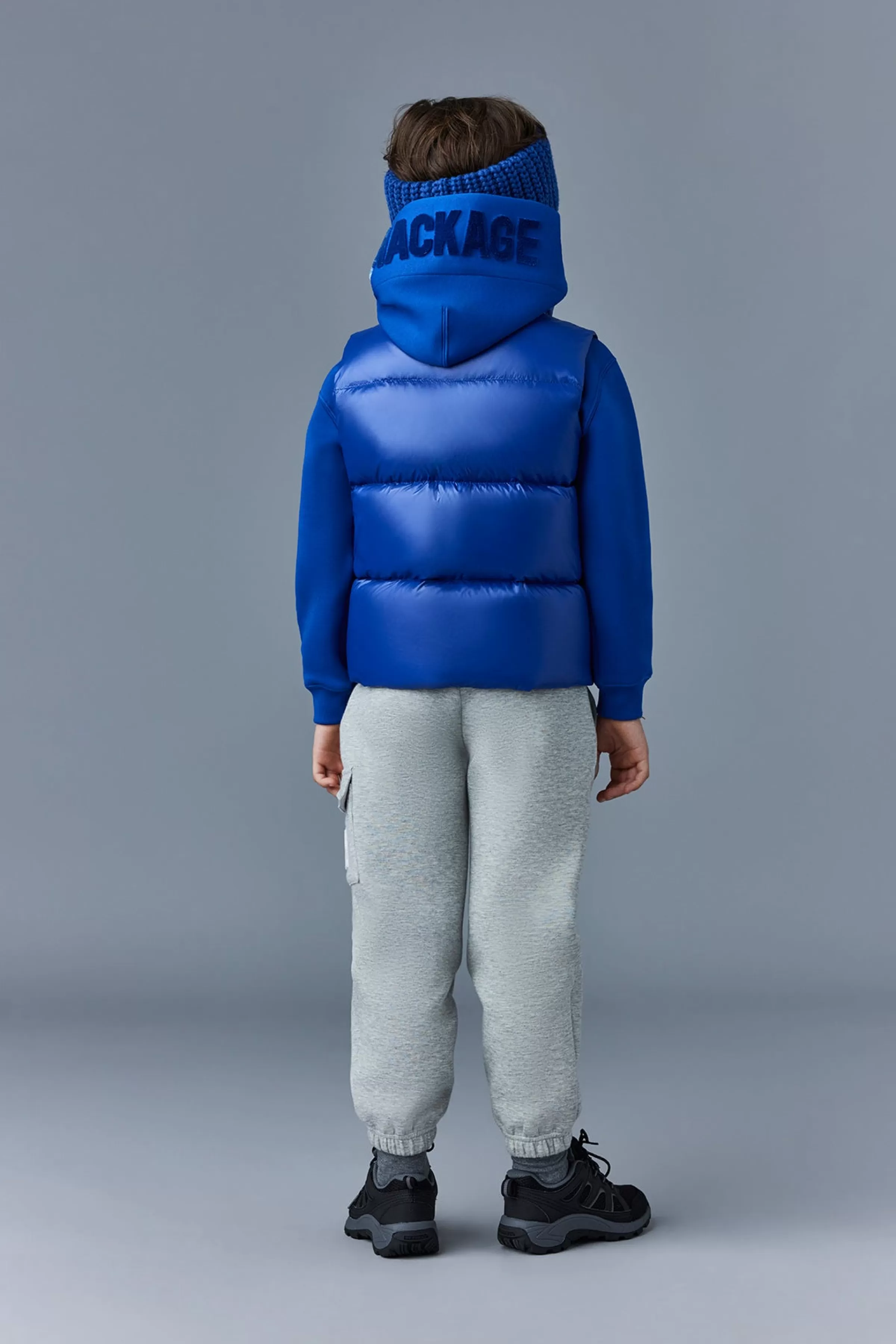 Charlee, Lustrous Light Down Puffer Vest For Kids (8-14 Years) | ® US | Mackage Fashion