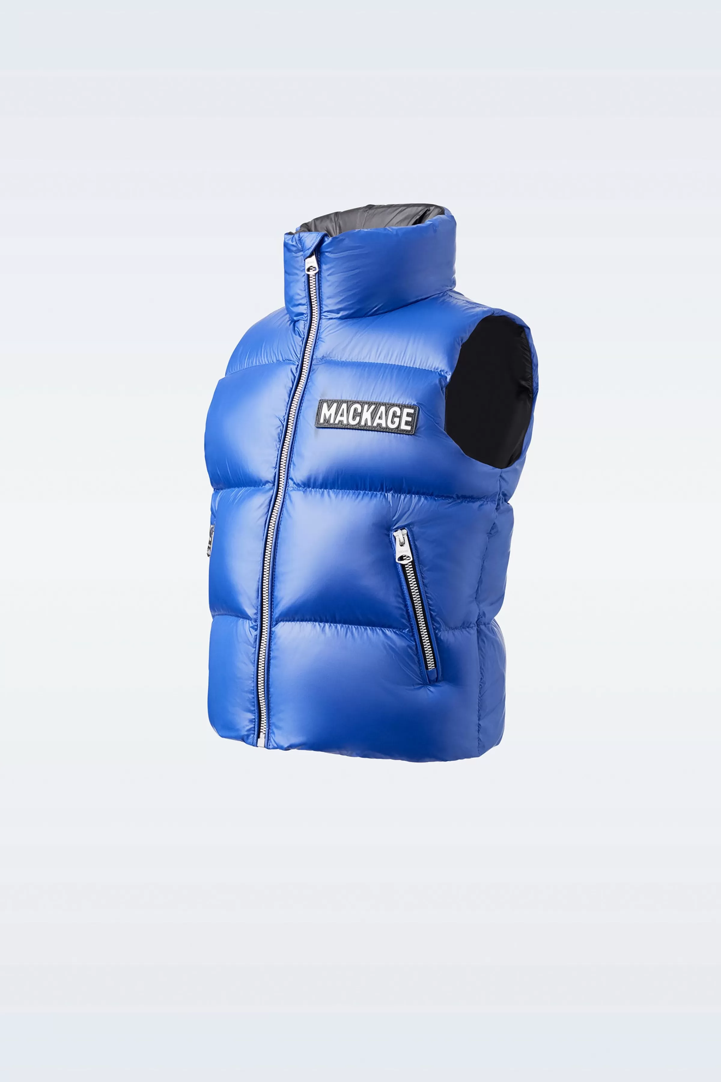 Charlee, Lustrous Light Down Puffer Vest For Kids (8-14 Years) | ® US | Mackage Fashion