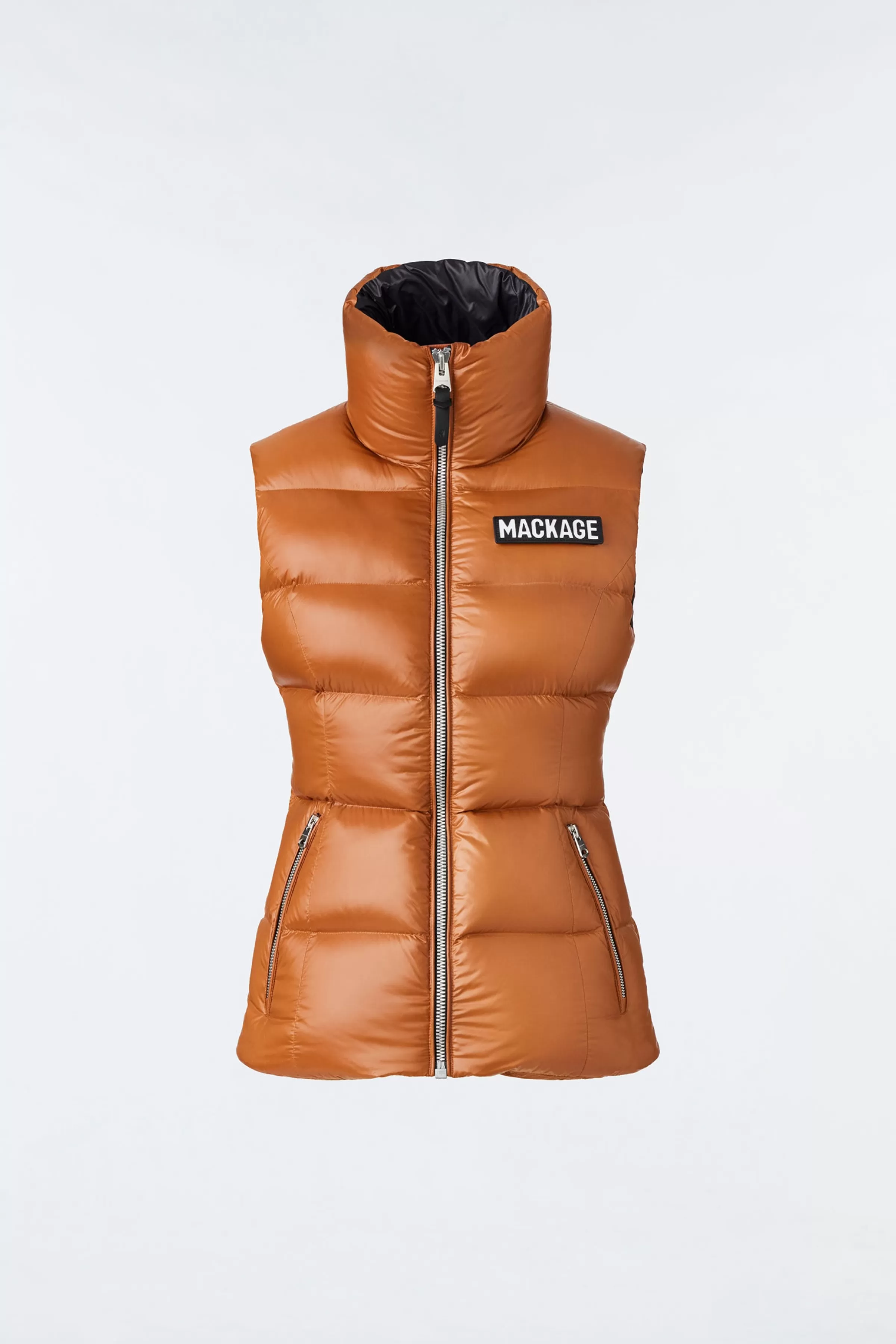 Chaya, Lustrous Light Down Vest For Ladies | ® US | Mackage New