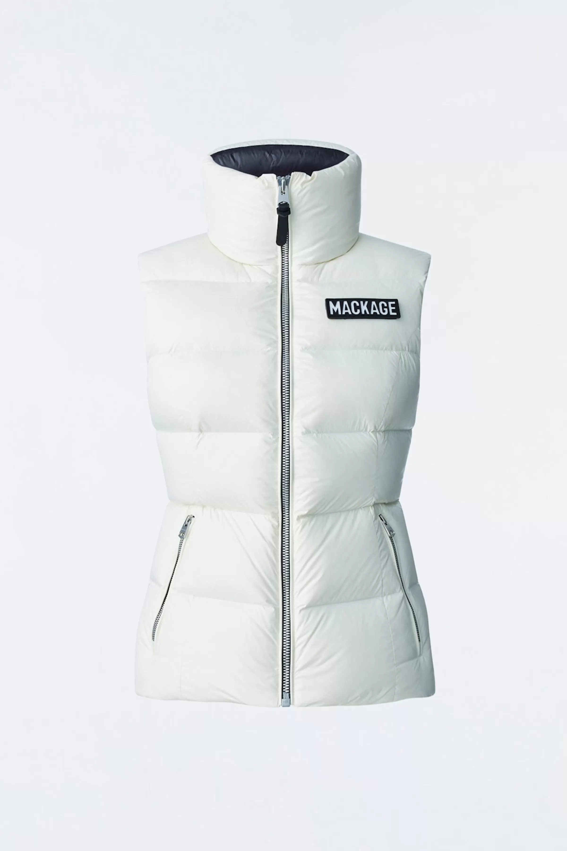 Chaya, Lustrous Light Down Vest For Ladies | ® US | Mackage New