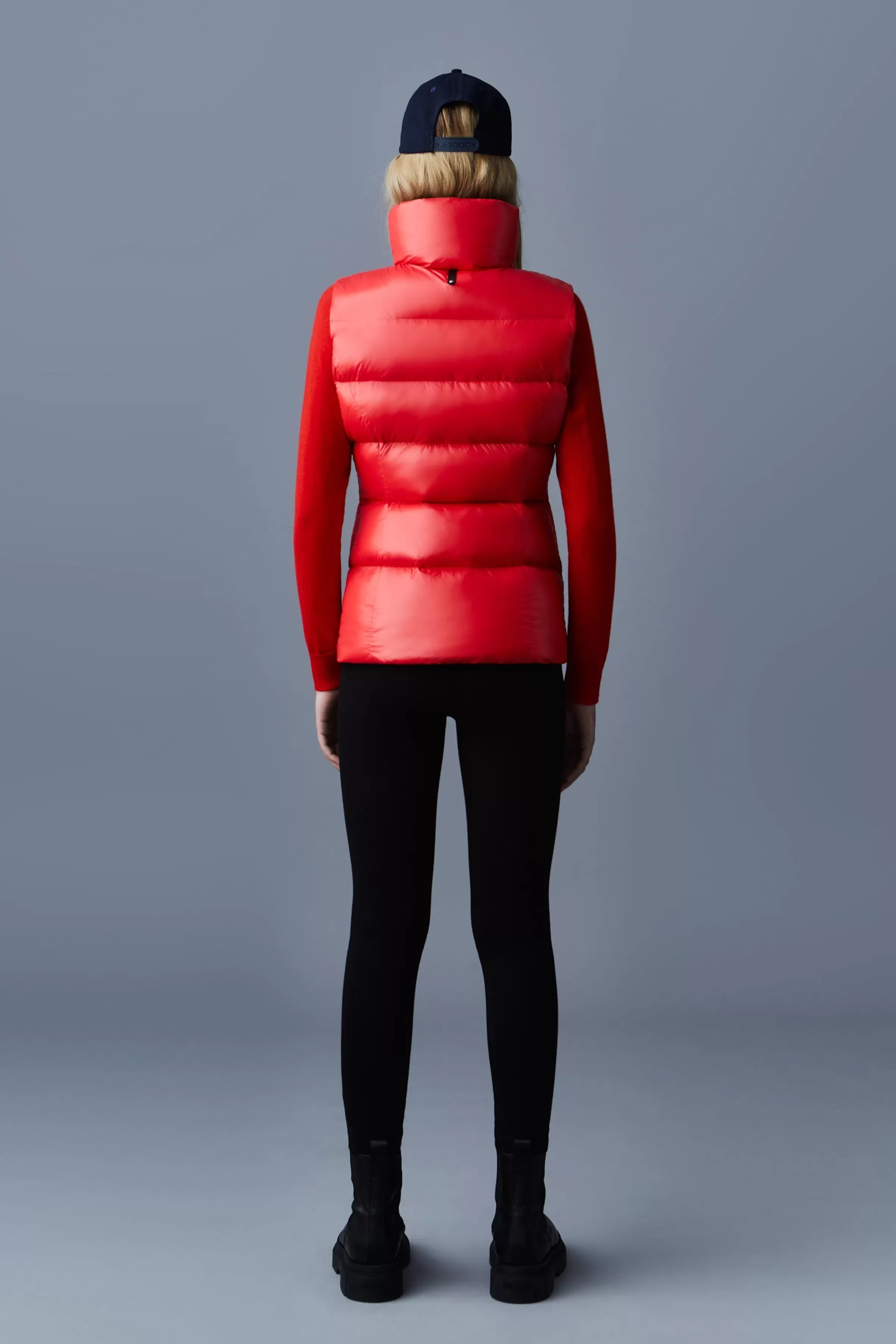 Chaya, Lustrous Light Down Vest For Ladies | ® US | Mackage New