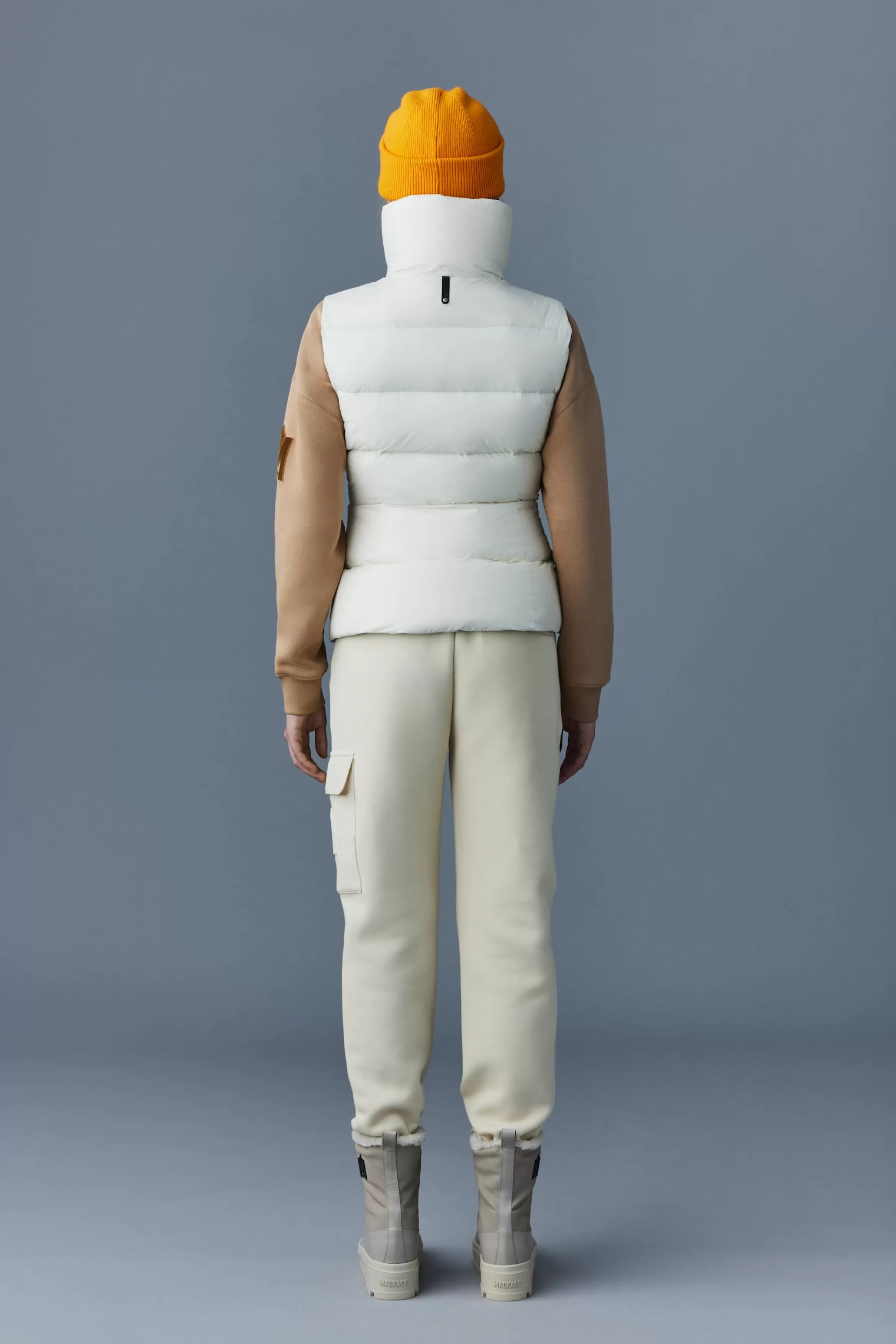 Chaya, Lustrous Light Down Vest For Ladies | ® US | Mackage New