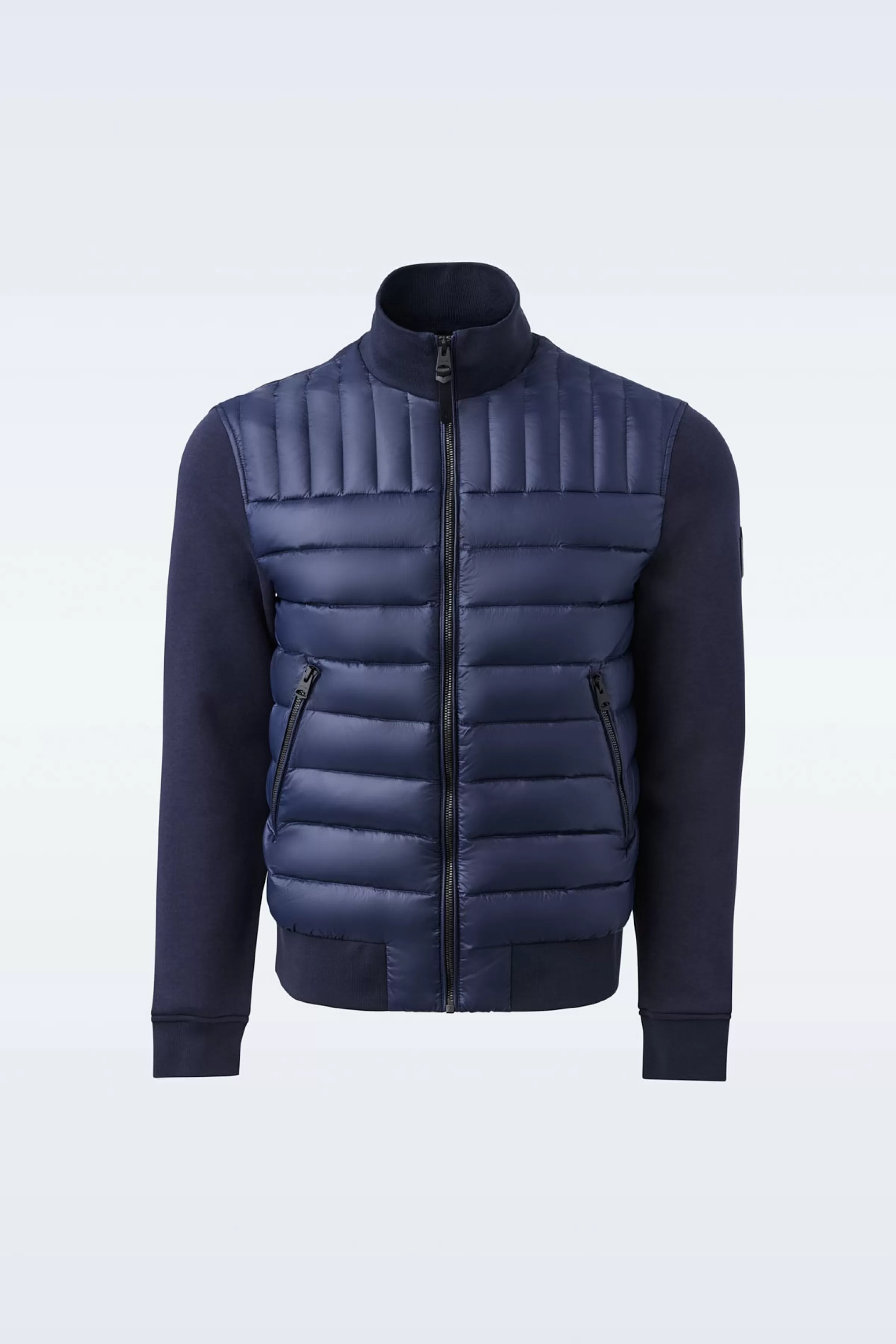 Collin, Mixed Media Bomber Jacket For Men | ® US | Mackage Outlet