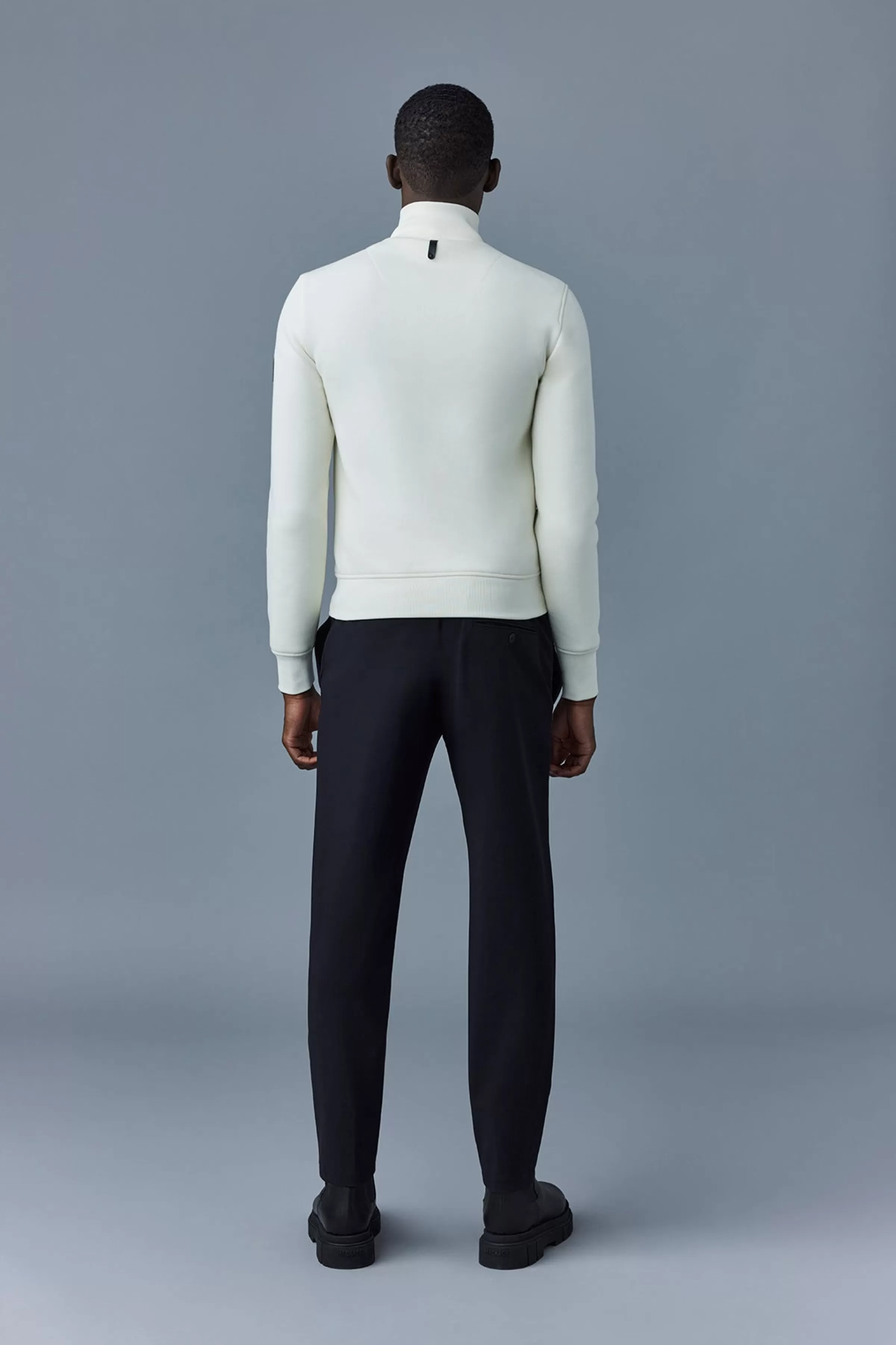 Collin, Mixed Media Bomber Jacket For Men | ® US | Mackage Outlet