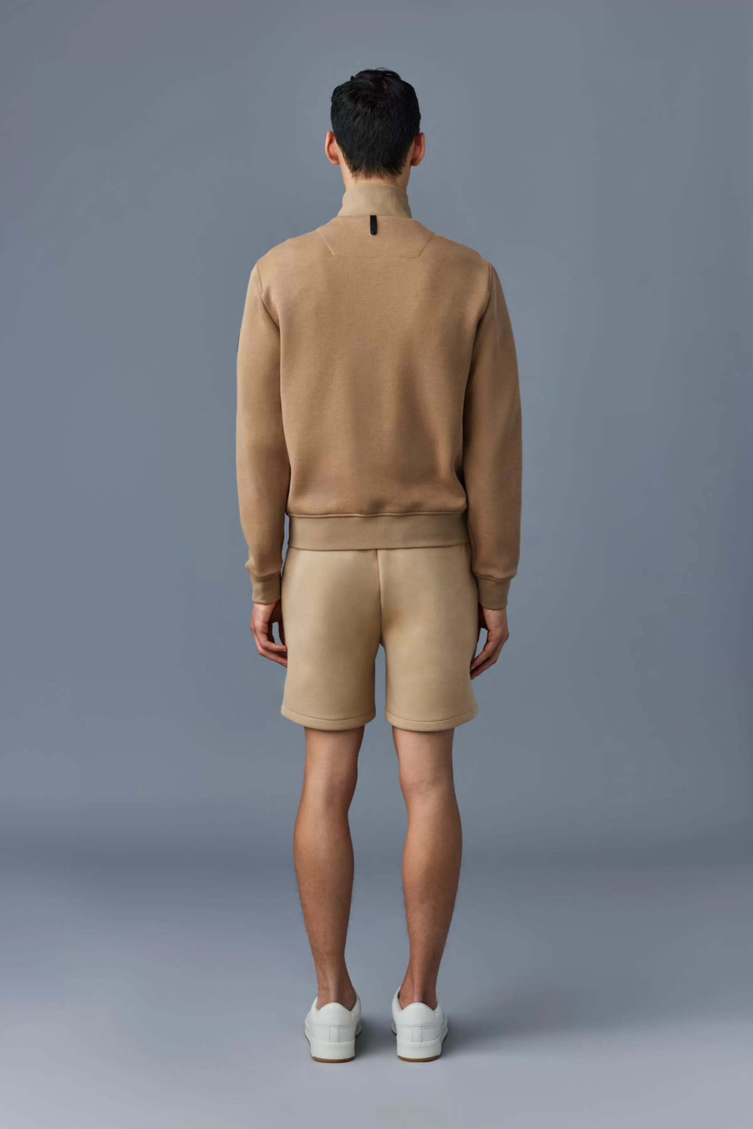 Collin, Mixed Media Bomber Jacket For Men | ® US | Mackage Outlet
