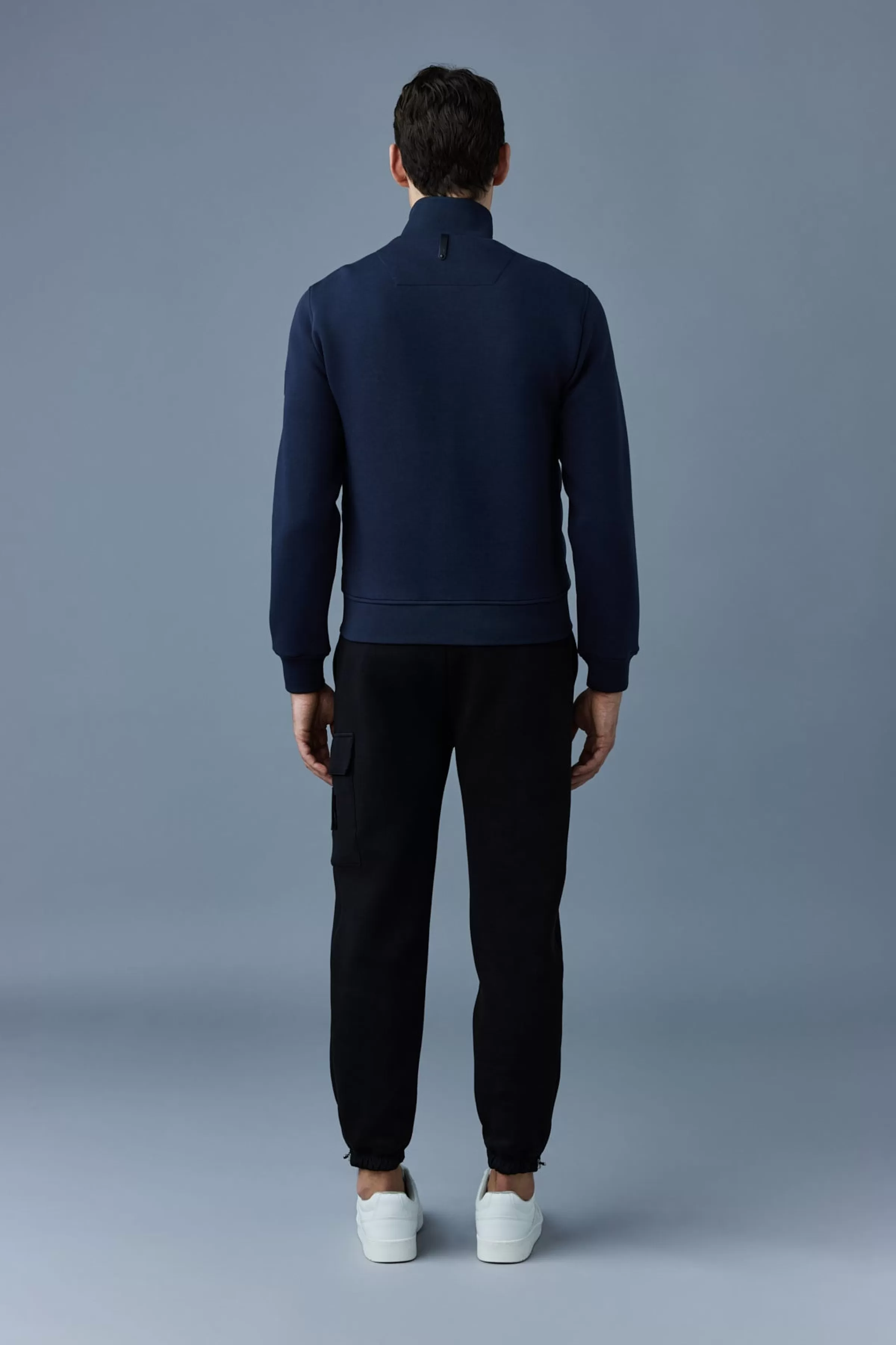 Collin, Mixed Media Bomber Jacket For Men | ® US | Mackage Outlet
