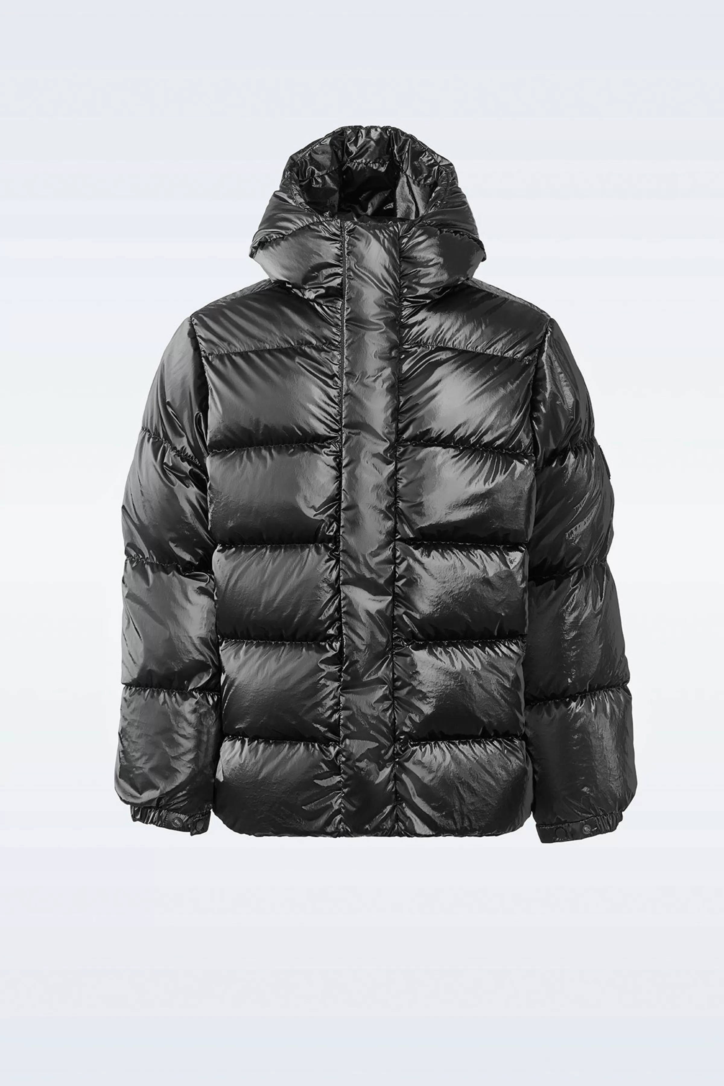 Cyrilo, Heavy Down Jacket With Metallic Finish For Men | ® US | Mackage Shop