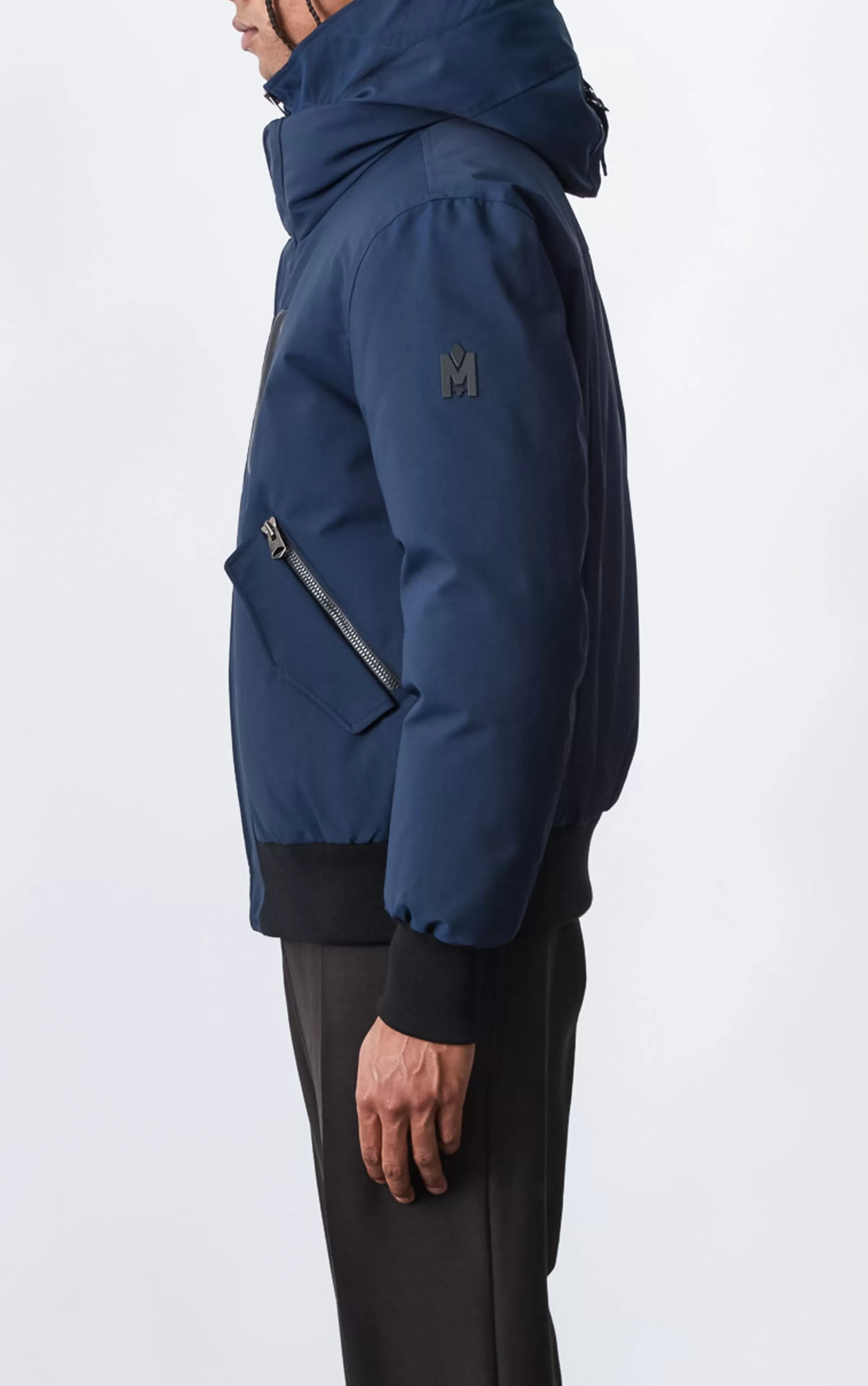 Dixon, 2-in-1 Down Bomber Jacket With Hooded Bib For Men | ® US | Mackage Shop