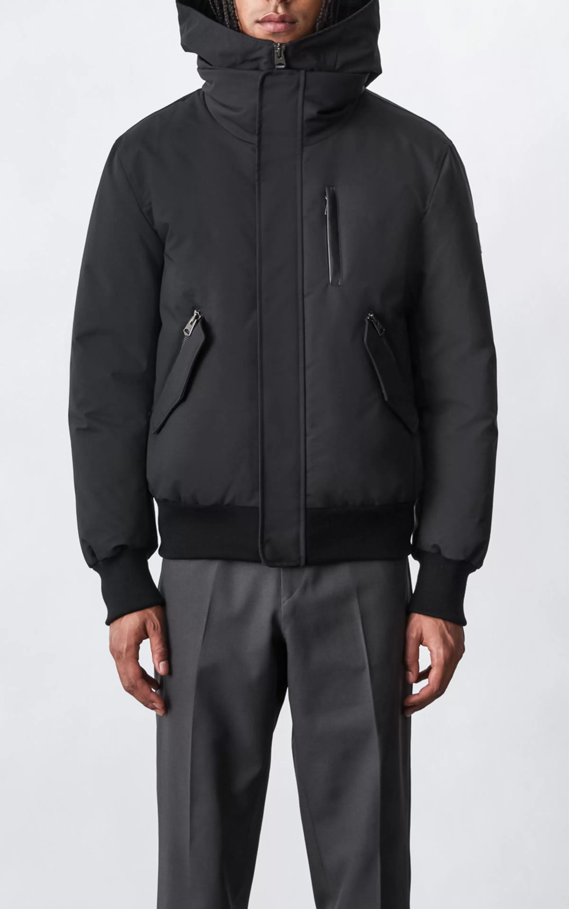 Dixon, 2-in-1 Down Bomber Jacket With Hooded Bib For Men | ® US | Mackage Flash Sale