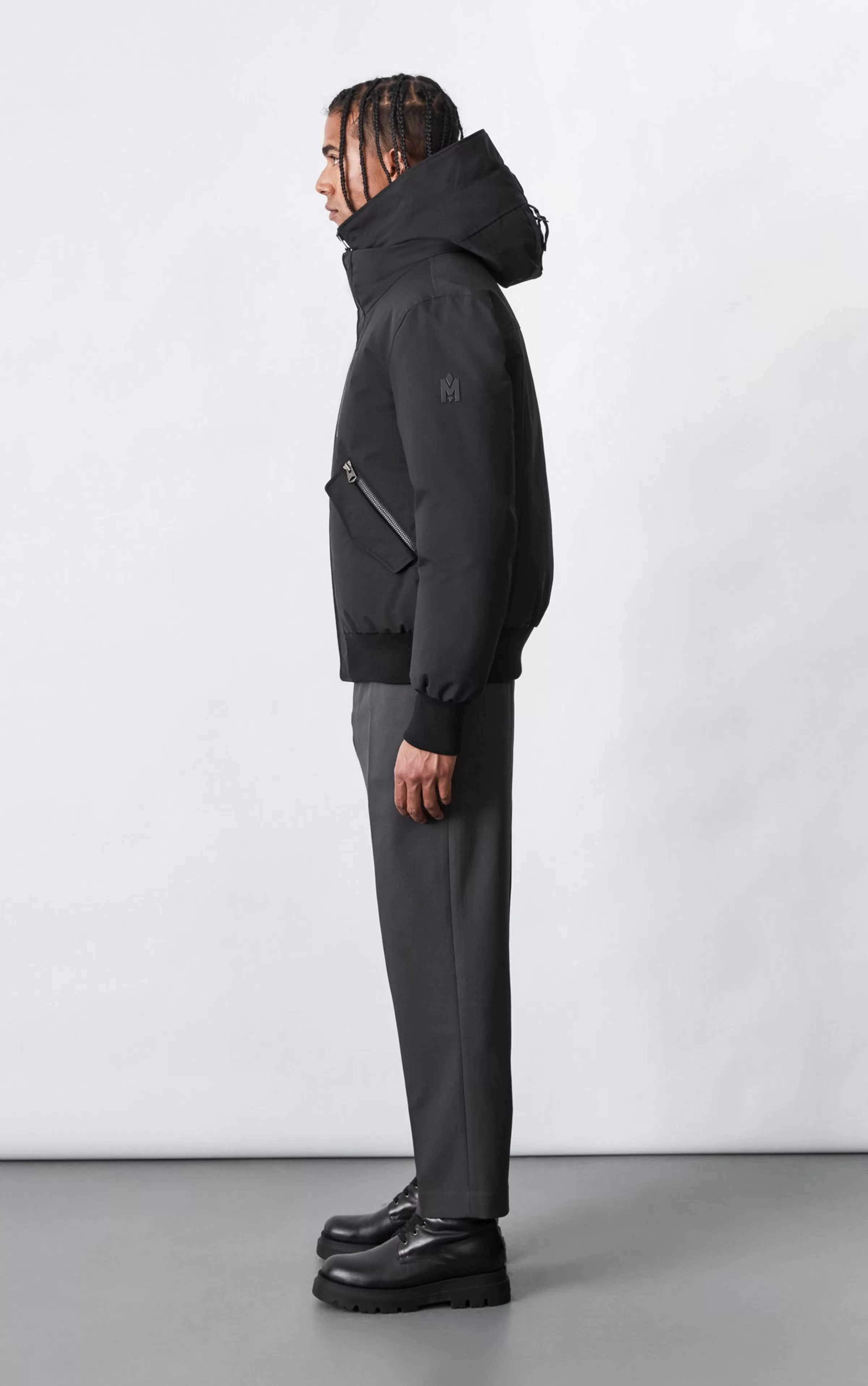 Dixon, 2-in-1 Down Bomber Jacket With Hooded Bib For Men | ® US | Mackage Flash Sale