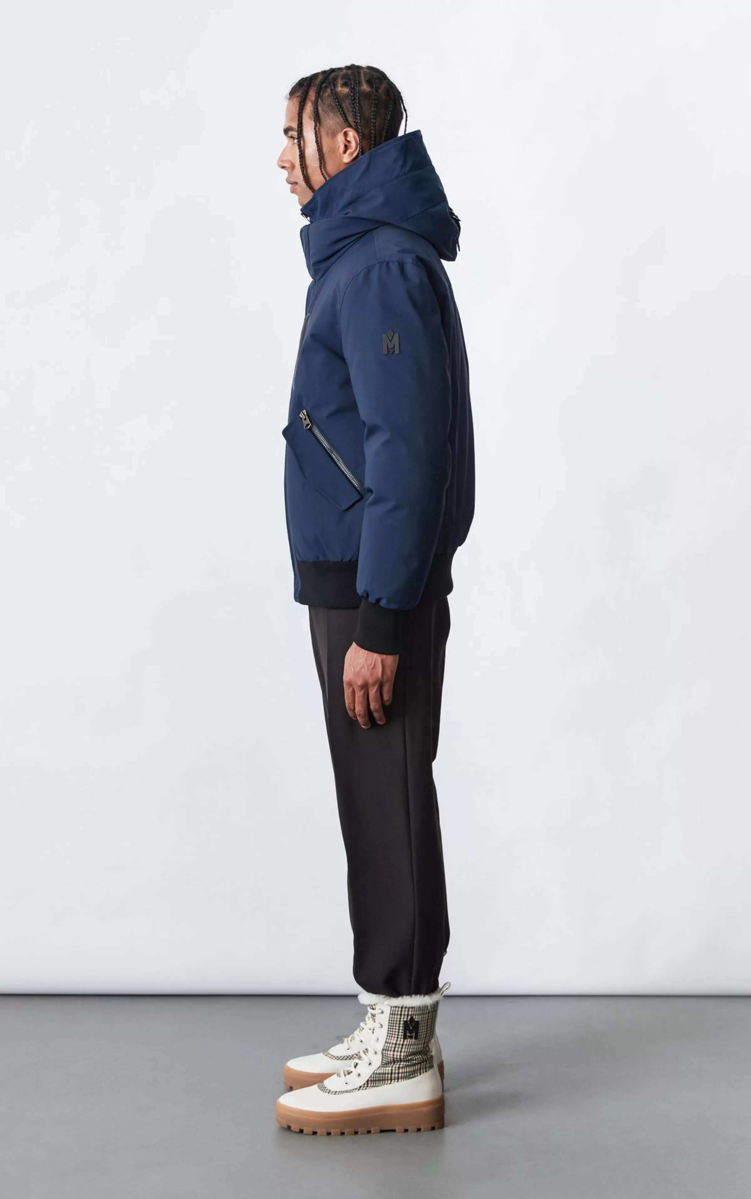 Dixon, 2-in-1 Down Bomber Jacket With Hooded Bib For Men | ® US | Mackage Flash Sale