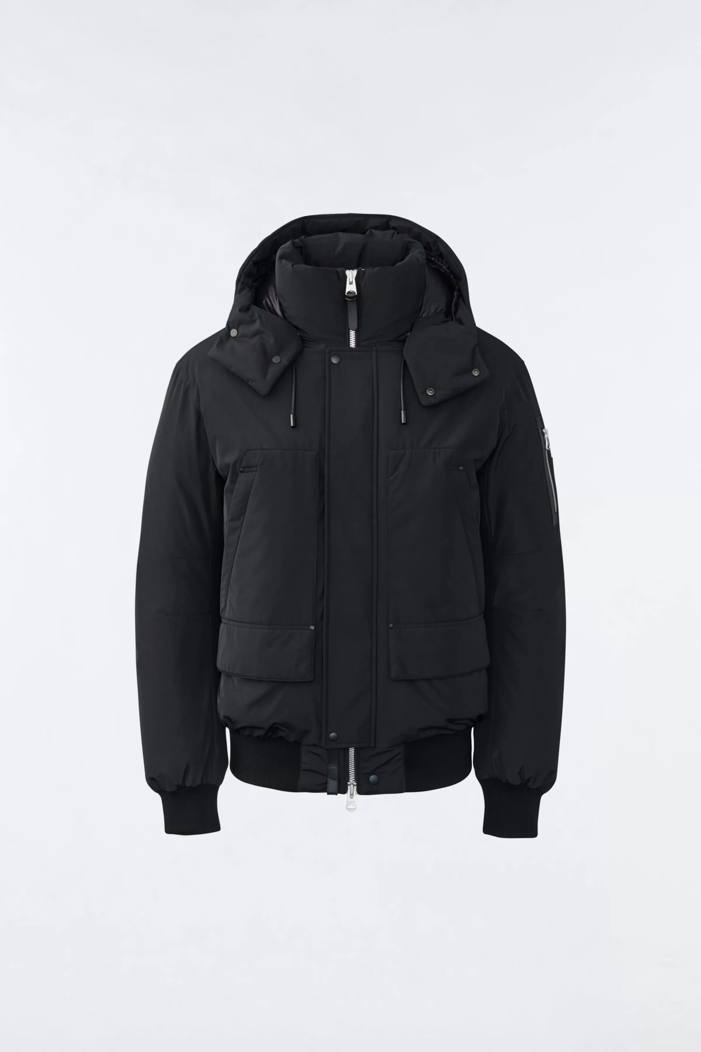 Dixon, 2-in-1 Nordic Tech Down Bomber With Blue Fox Fur For Men | ® US | Mackage Cheap