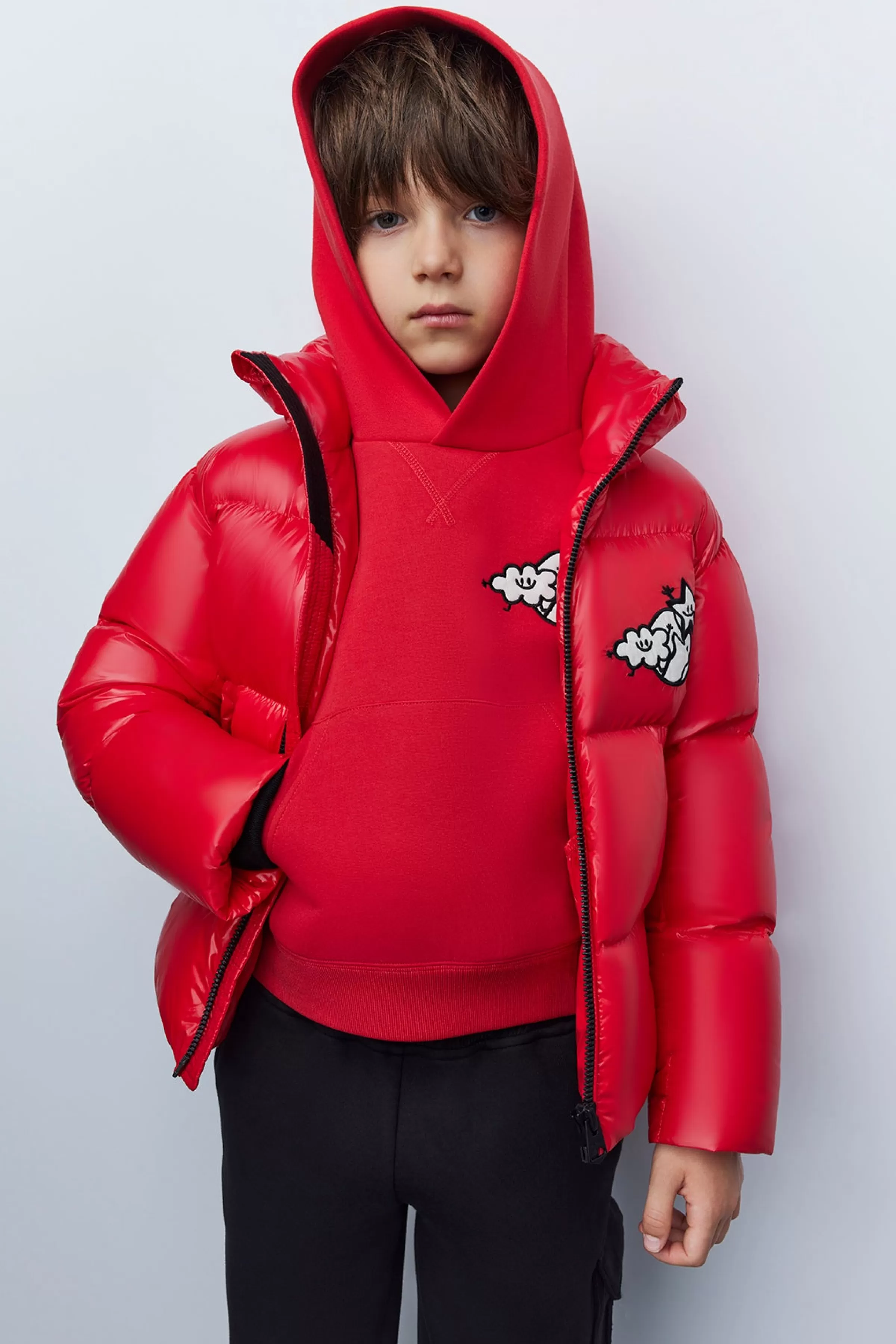 Dru, Double-face Jersey Hoodie For Kids (8-14 Years) | ® US | Mackage Sale