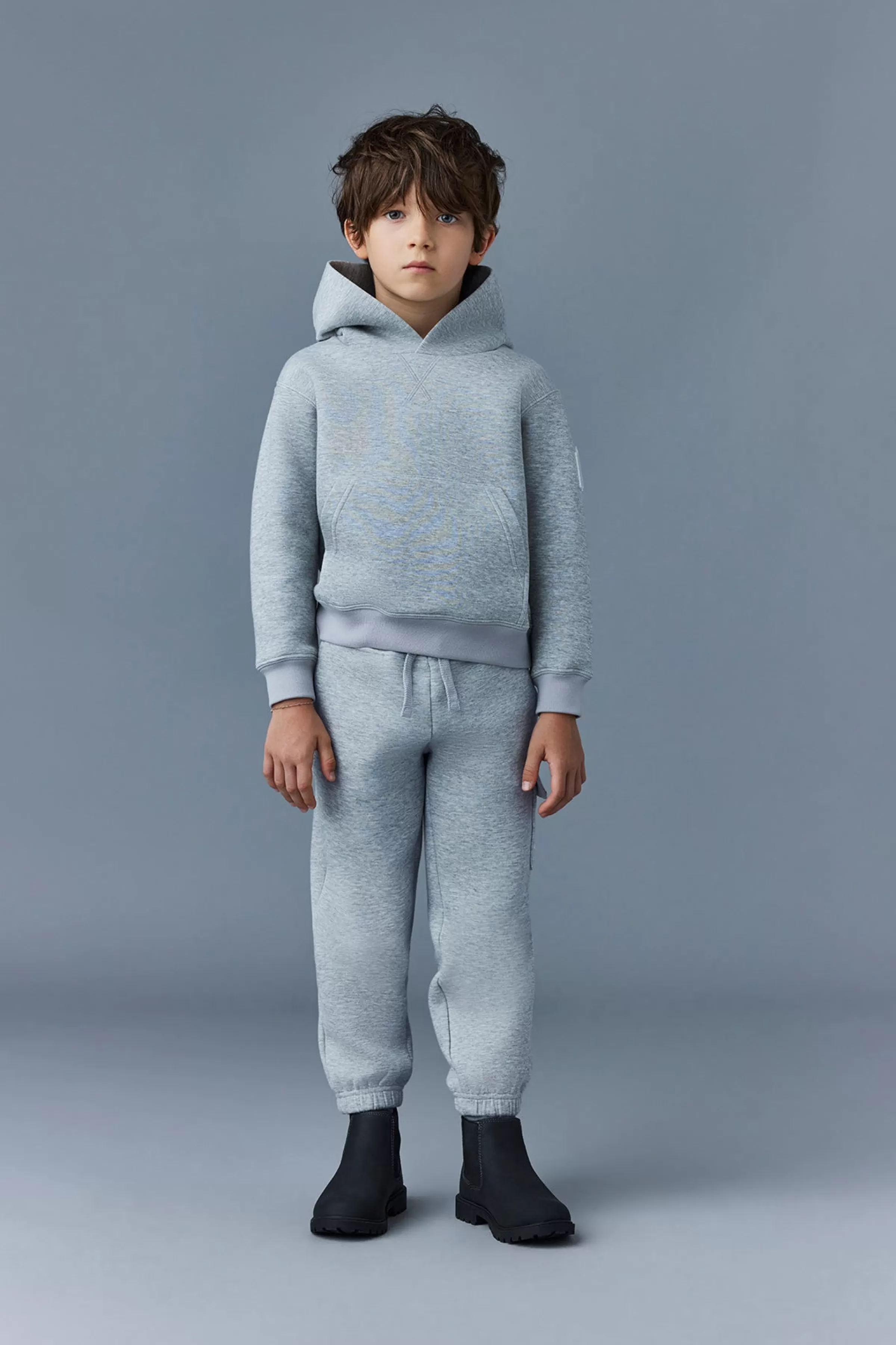 Dru, Double-face Jersey Hoodie For Kids (8-14 Years) | ® US | Mackage Store