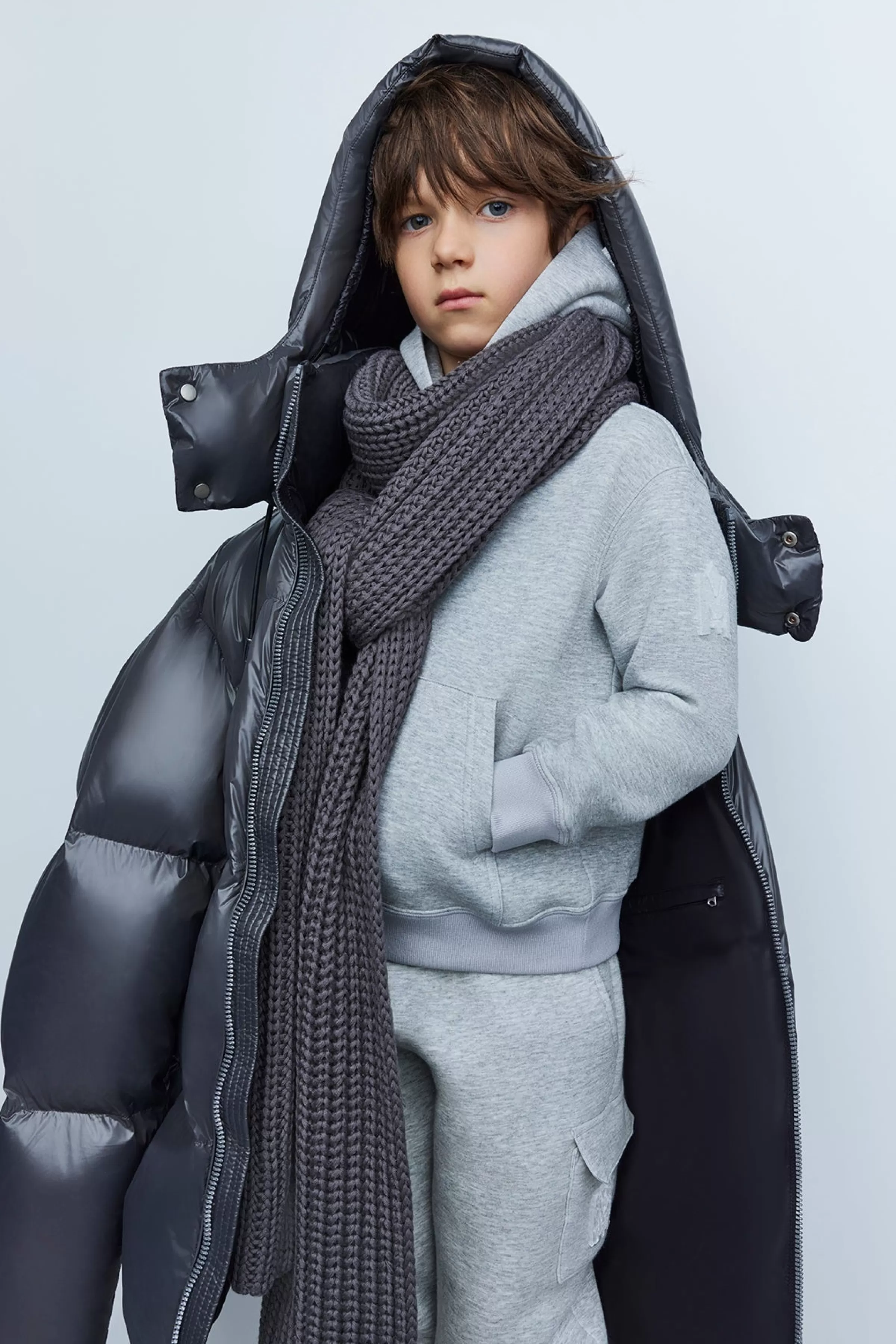 Dru, Double-face Jersey Hoodie For Kids (8-14 Years) | ® US | Mackage Store