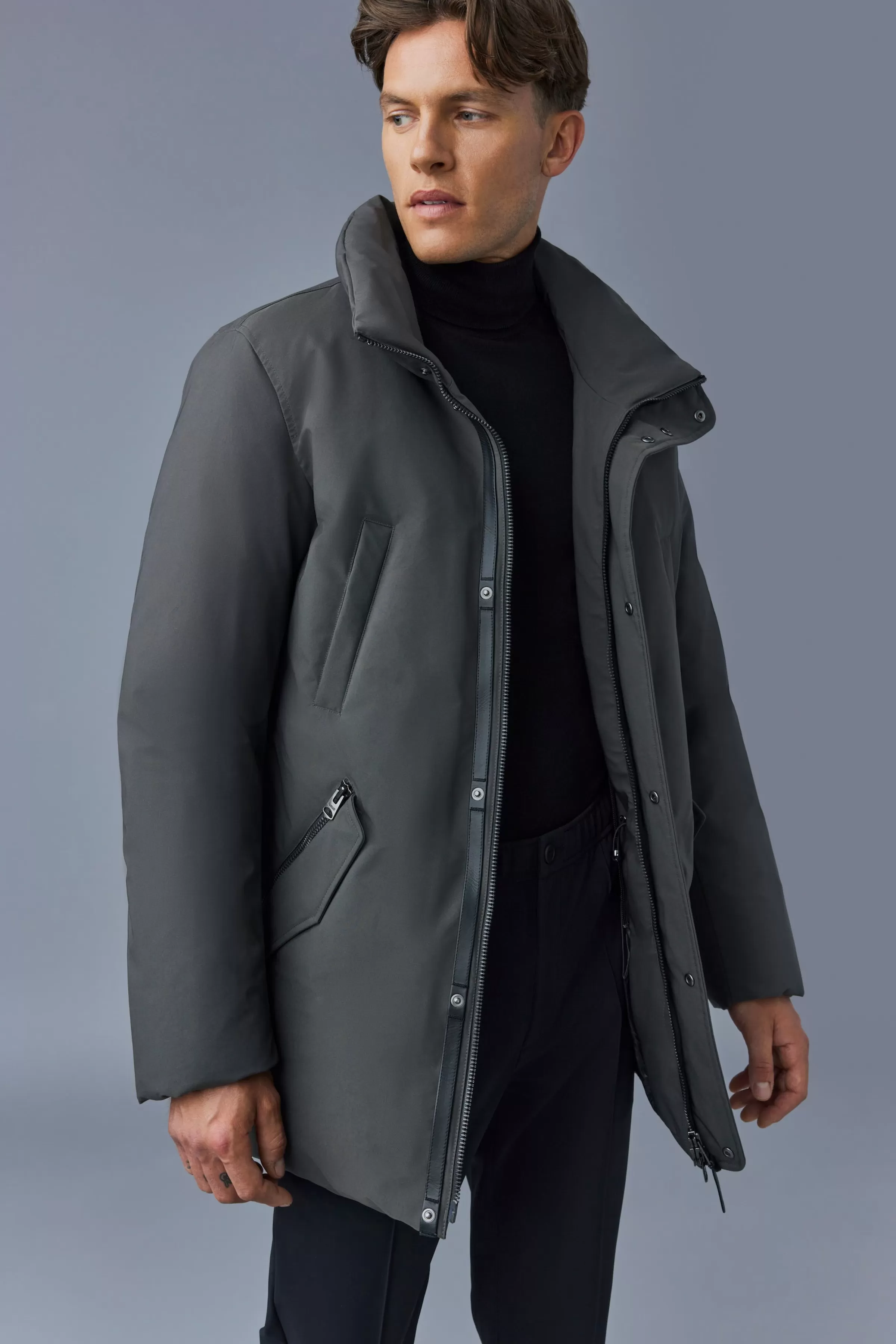 Edward, 2-in-1 Down Coat With Removable Hooded Bib For Men | ® US | Mackage Best Sale