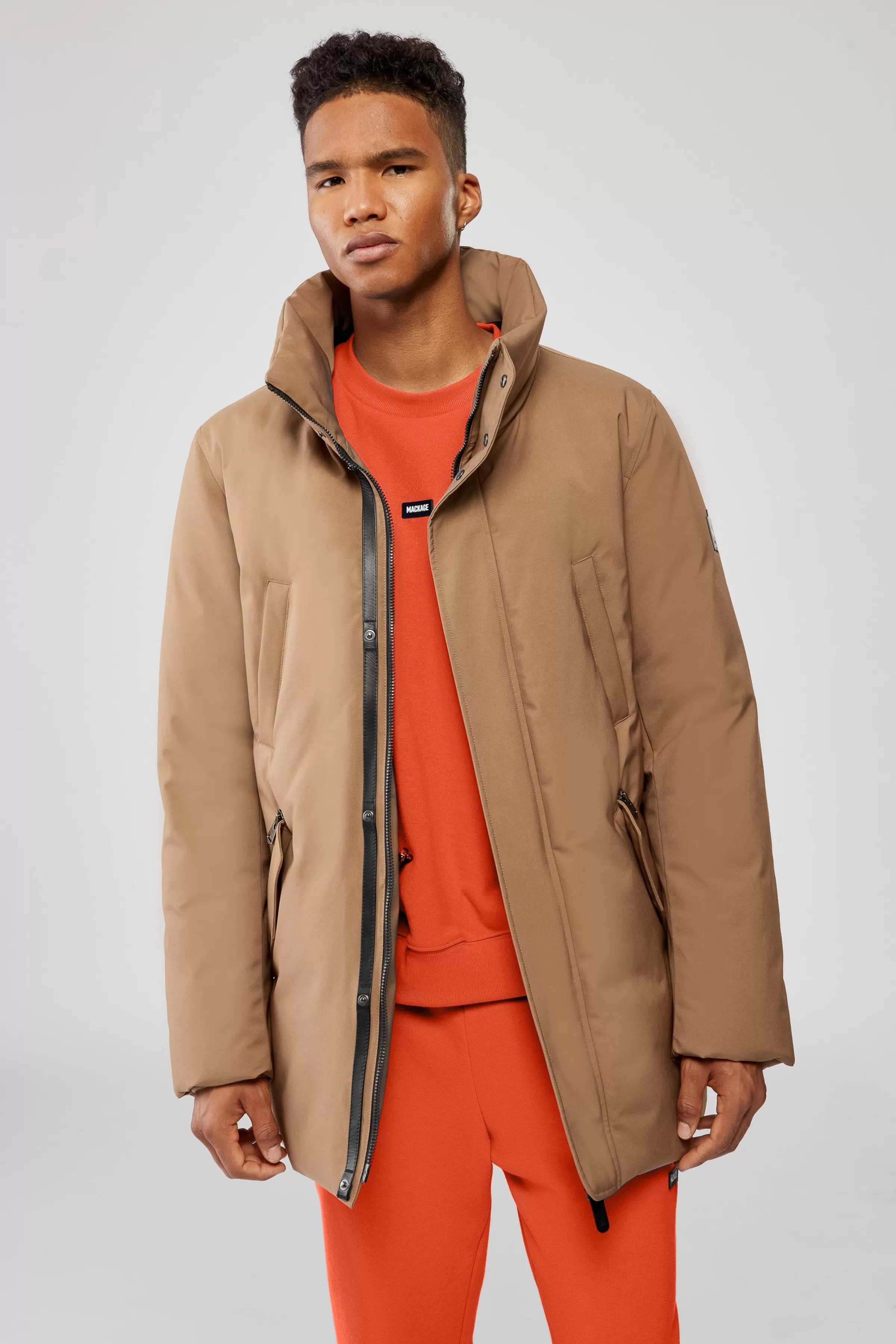 Edward, 2-in-1 Down Coat With Removable Hooded Bib For Men | ® US | Mackage Best Sale