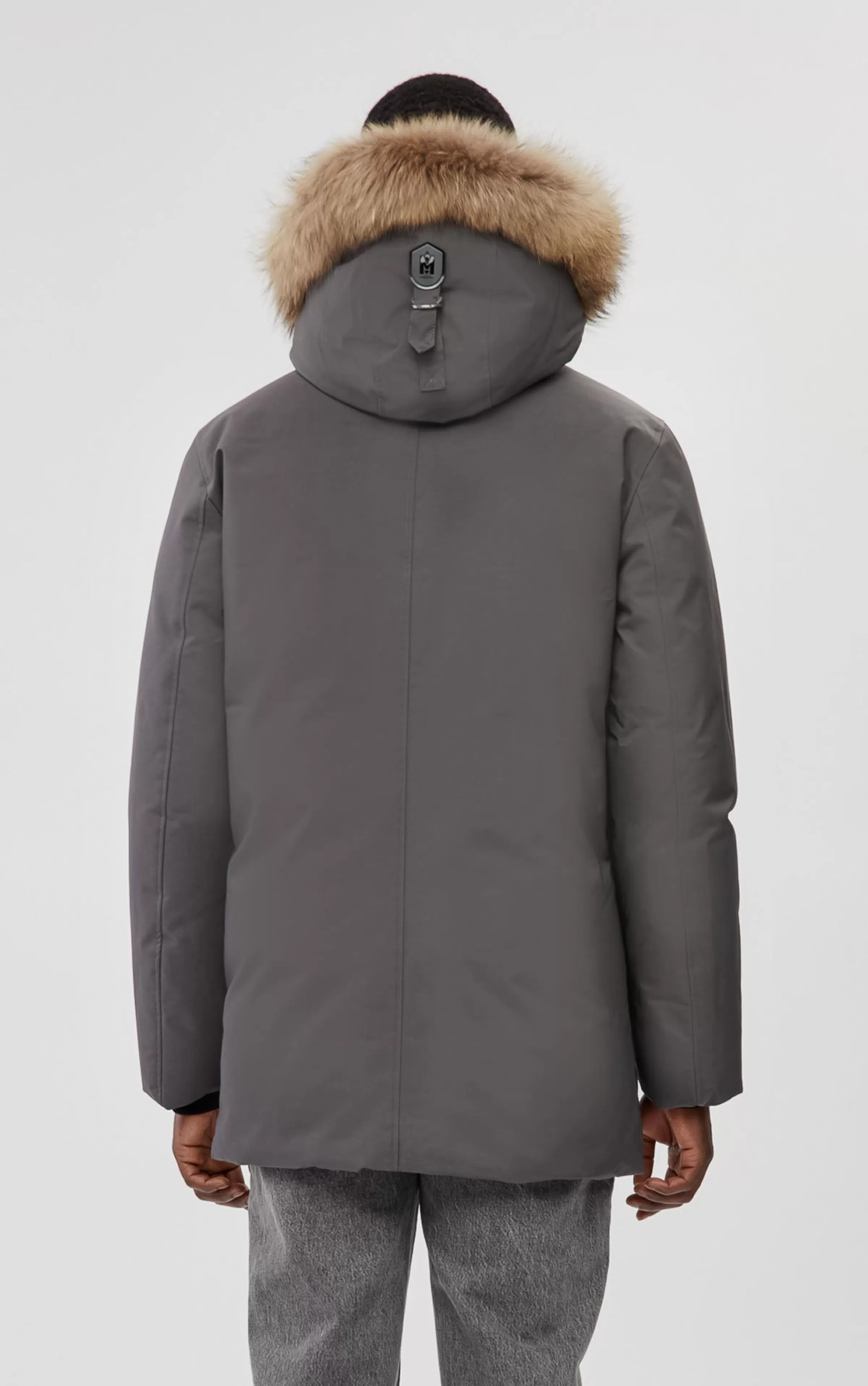 Edward, 2-in-1 Down Parka With Hooded Bib And Natural Fur For Men | ® US | Mackage Store