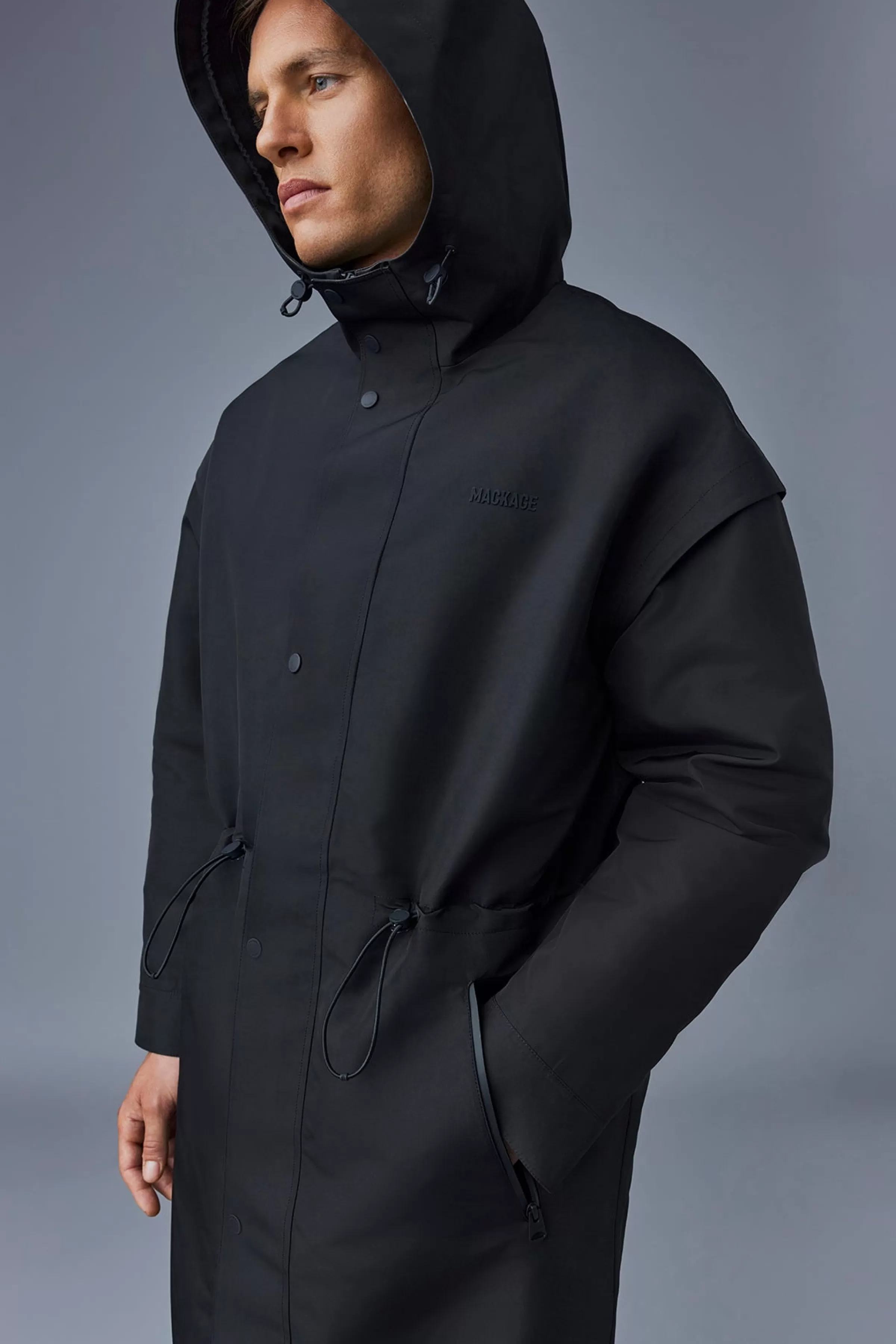 Edwin, 2-in-1 Tech Jacket With Removable Liner For Men | ® US | Mackage Sale